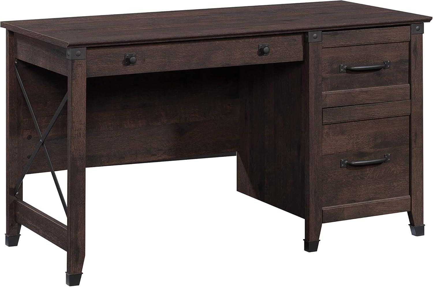 Carson Forge Desk with 3 Drawers - Sauder