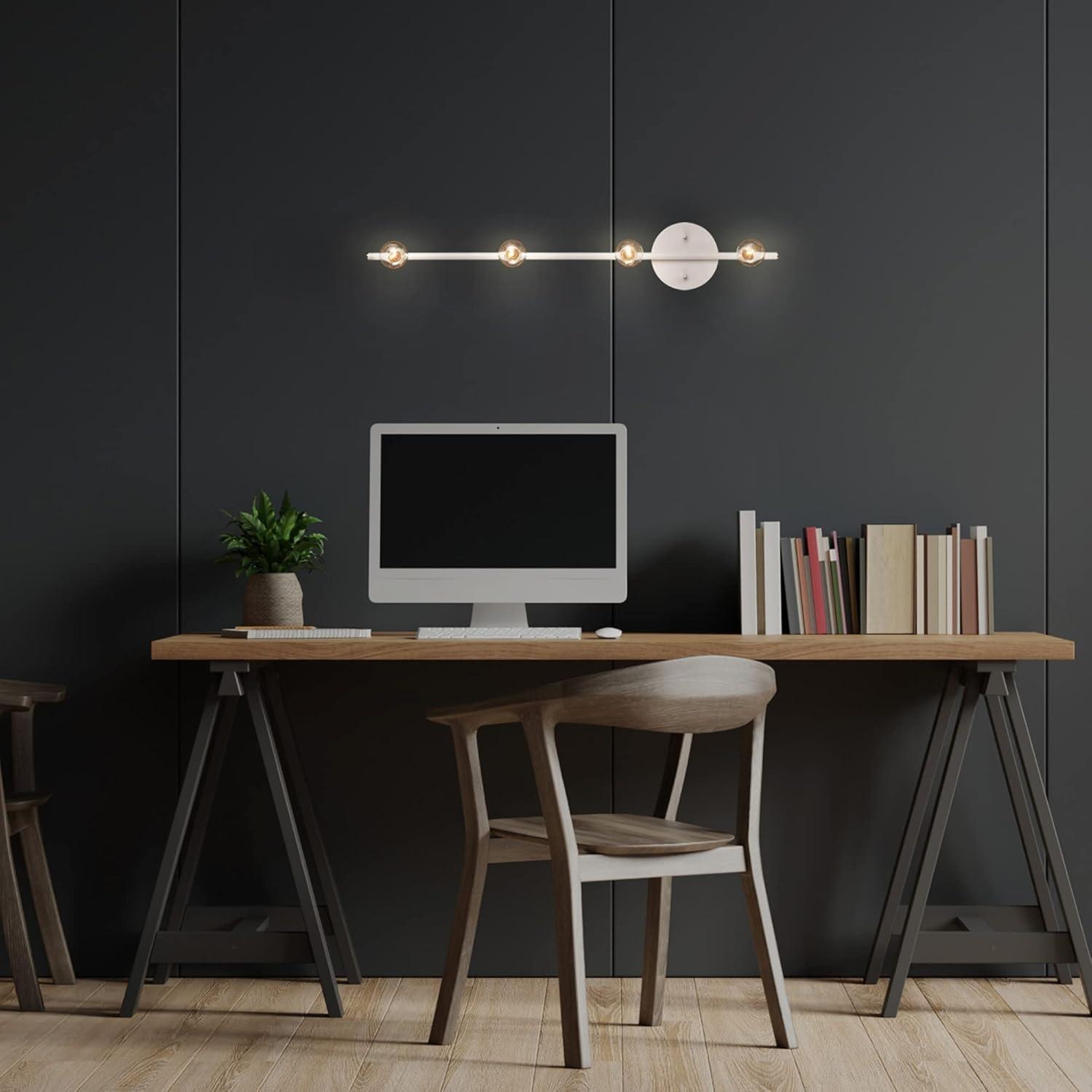 Globe Electric Company Monroe 28.3'' 4 -Light Track Track Kit with Dimmable