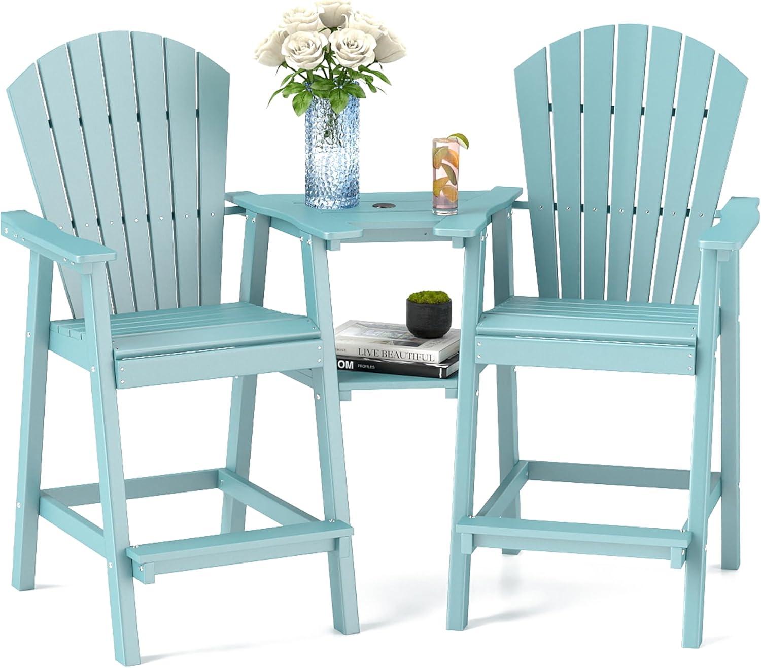 Rosecliff Heights Aryabella Plastic Adirondack Chair