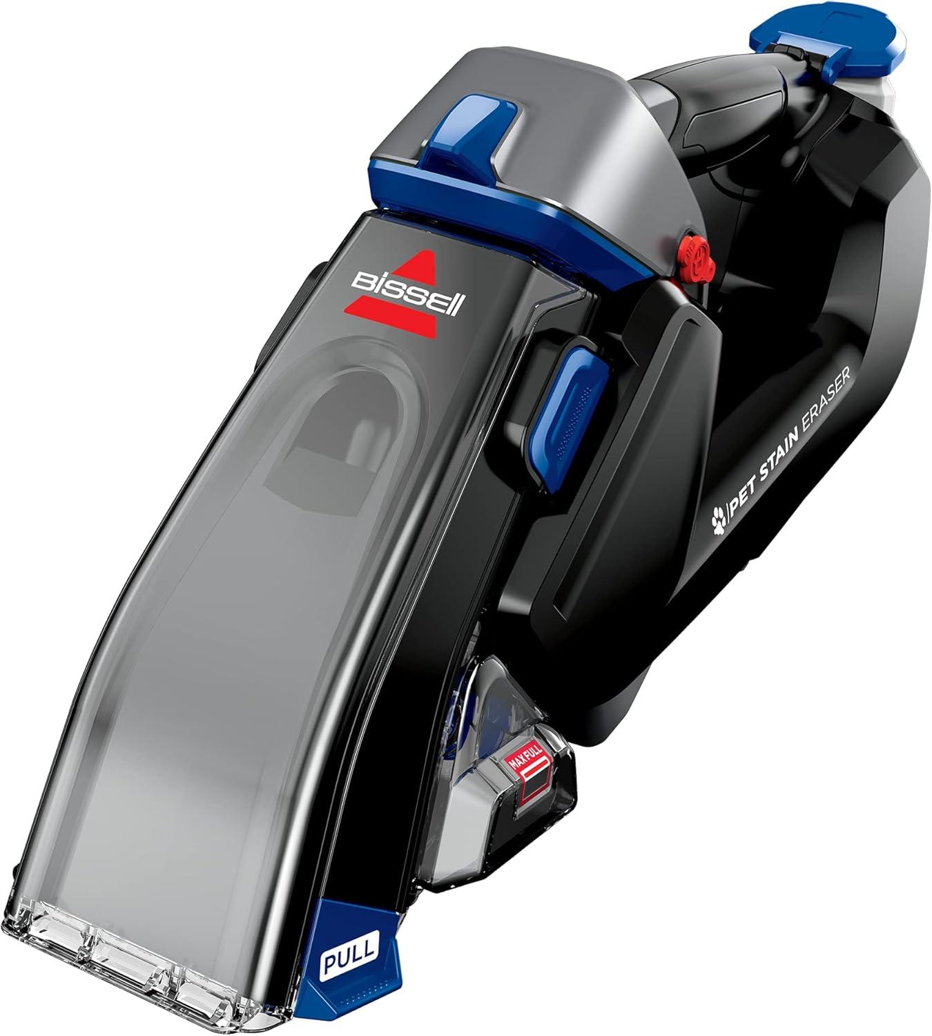 Black Cordless Handheld Pet Stain Eraser Plus Cleaner