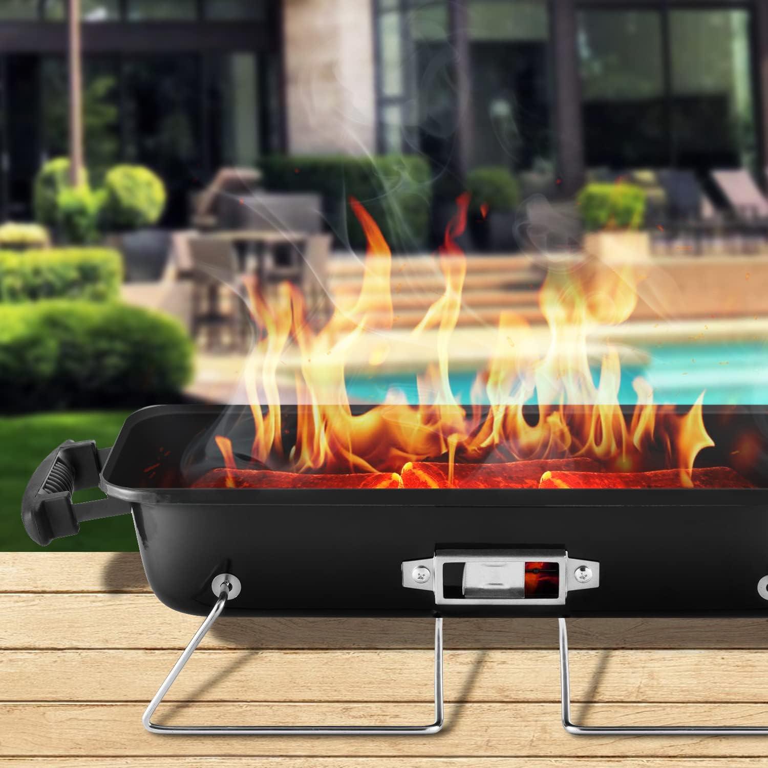 20.8'' Outdoor Portable SmallCharcoal Grill