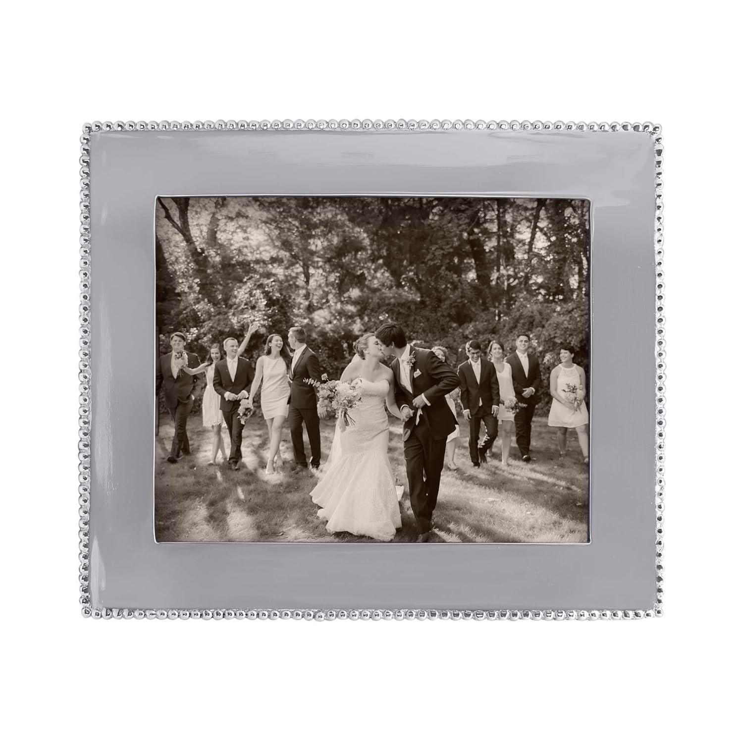 Beaded Metal Picture Frame