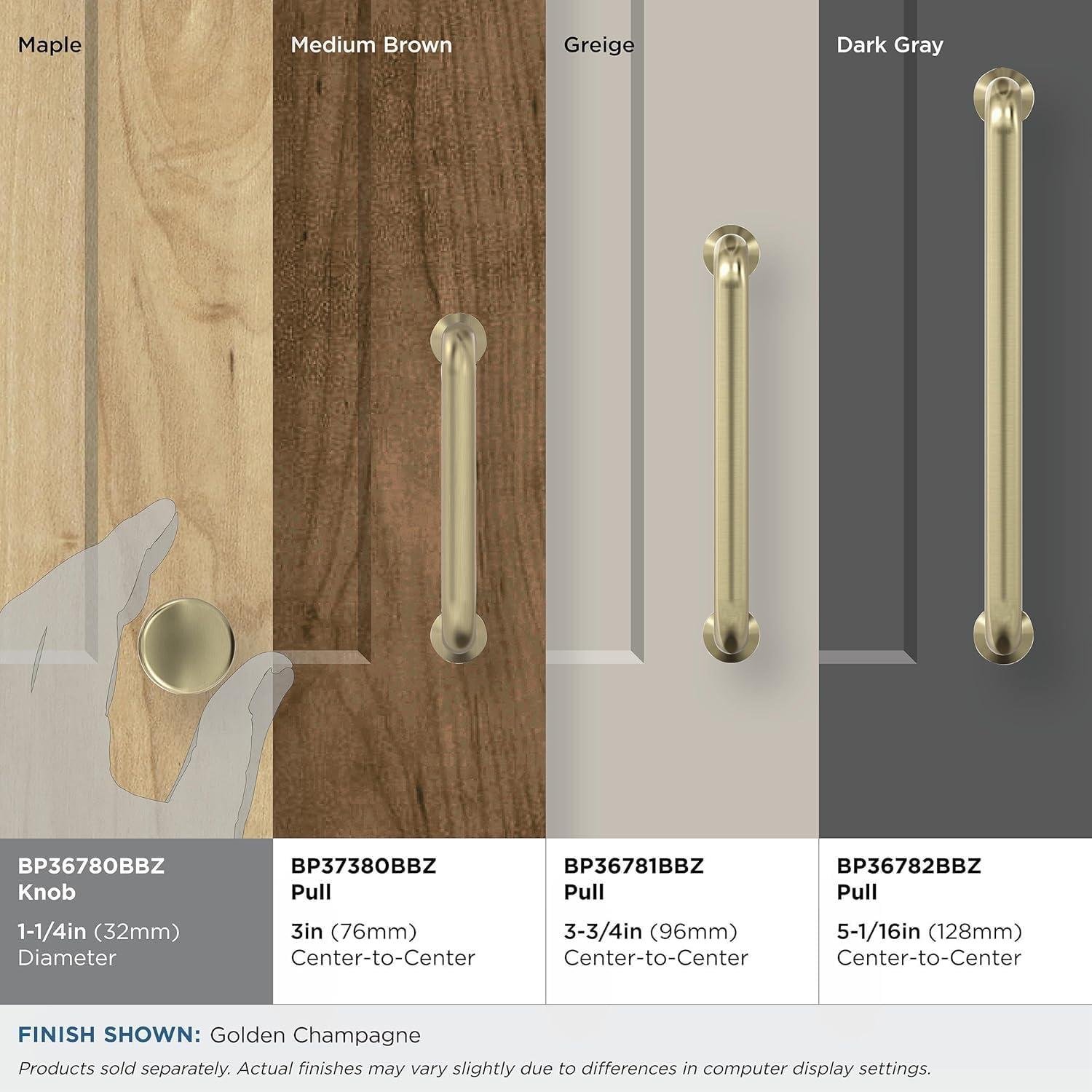 Factor 1 1/4" Diameter Round Knob