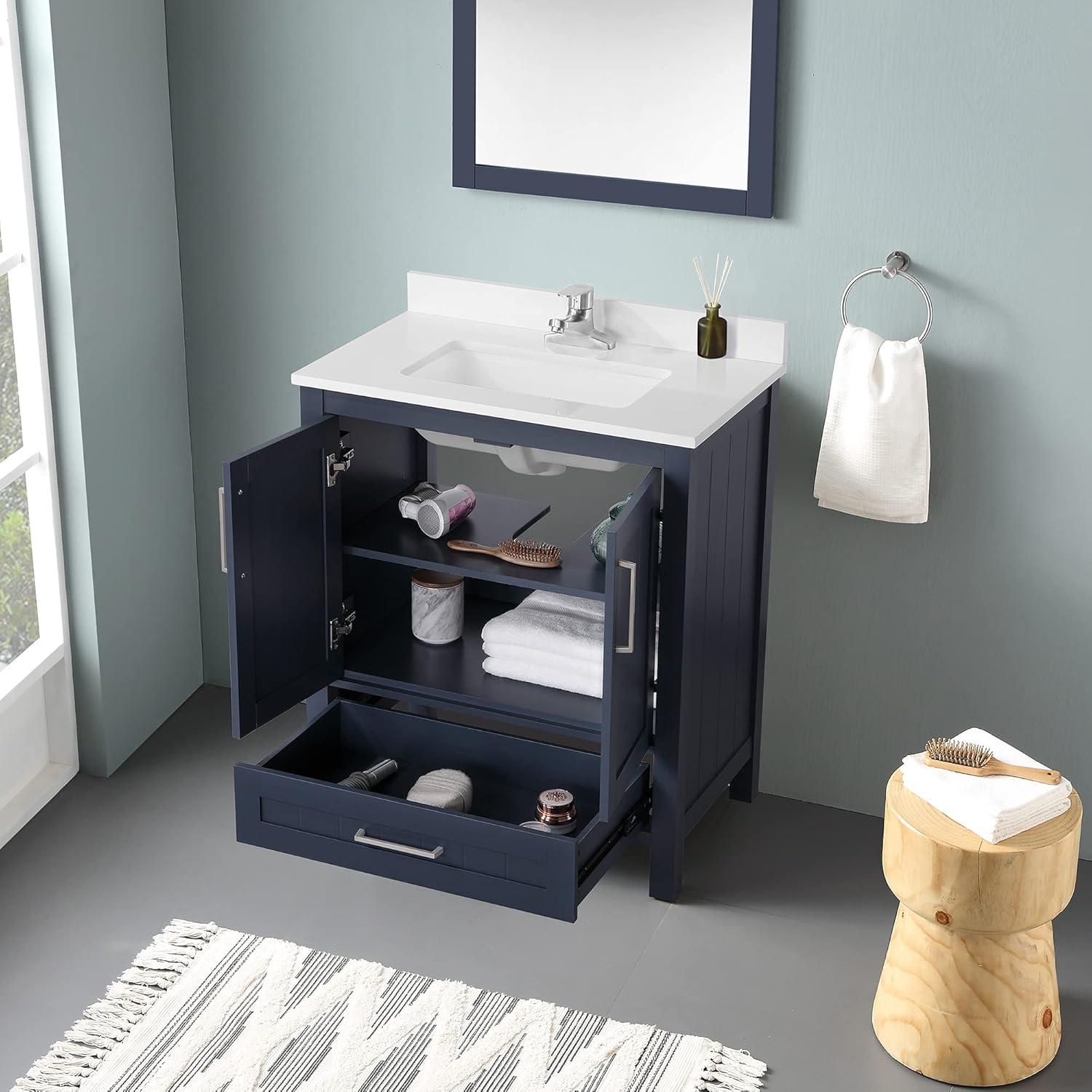 OVE Decors Kansas 30" Single Bathroom Vanity