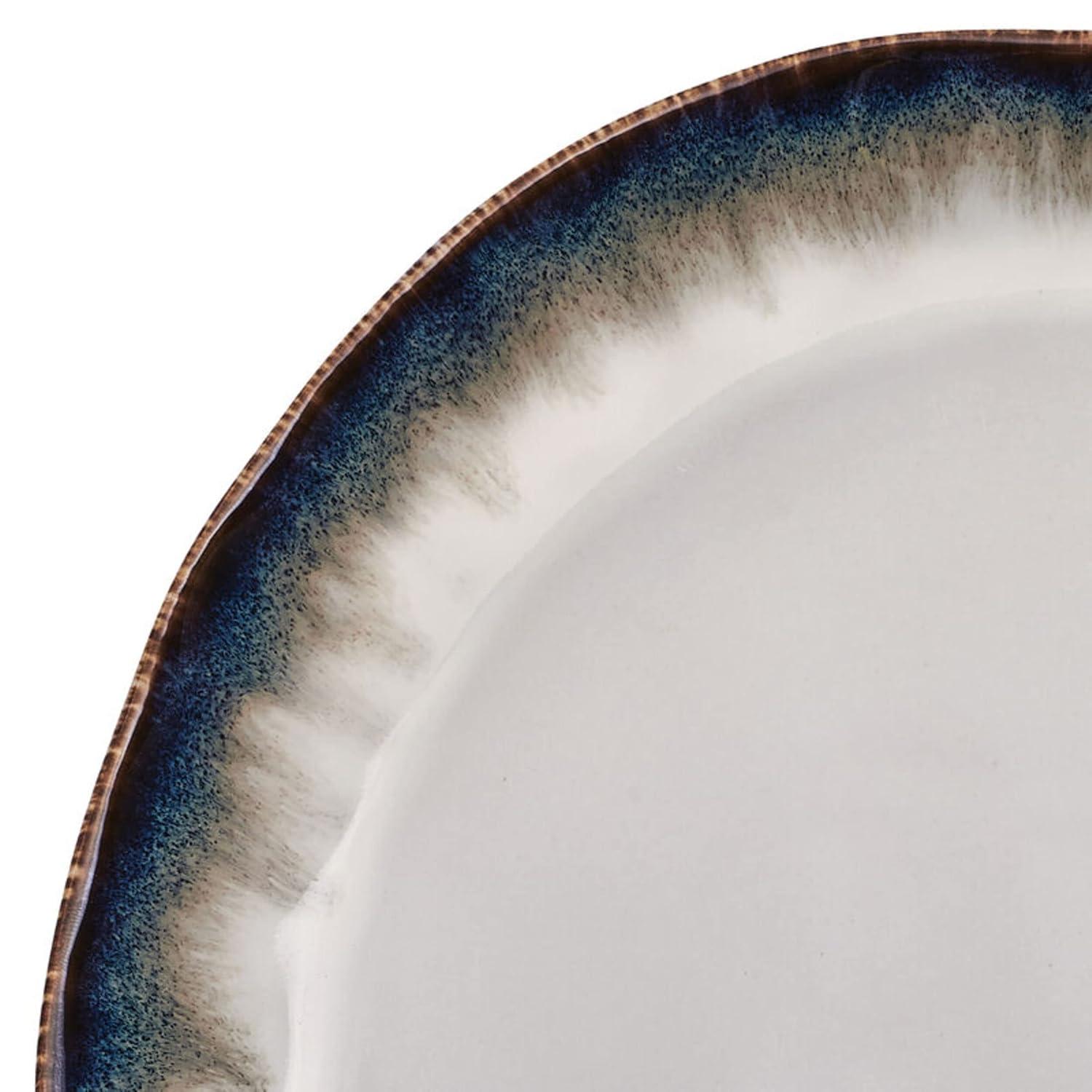 Mikasa Cole 12-Piece Stoneware Dinnerware Set, Service for 4