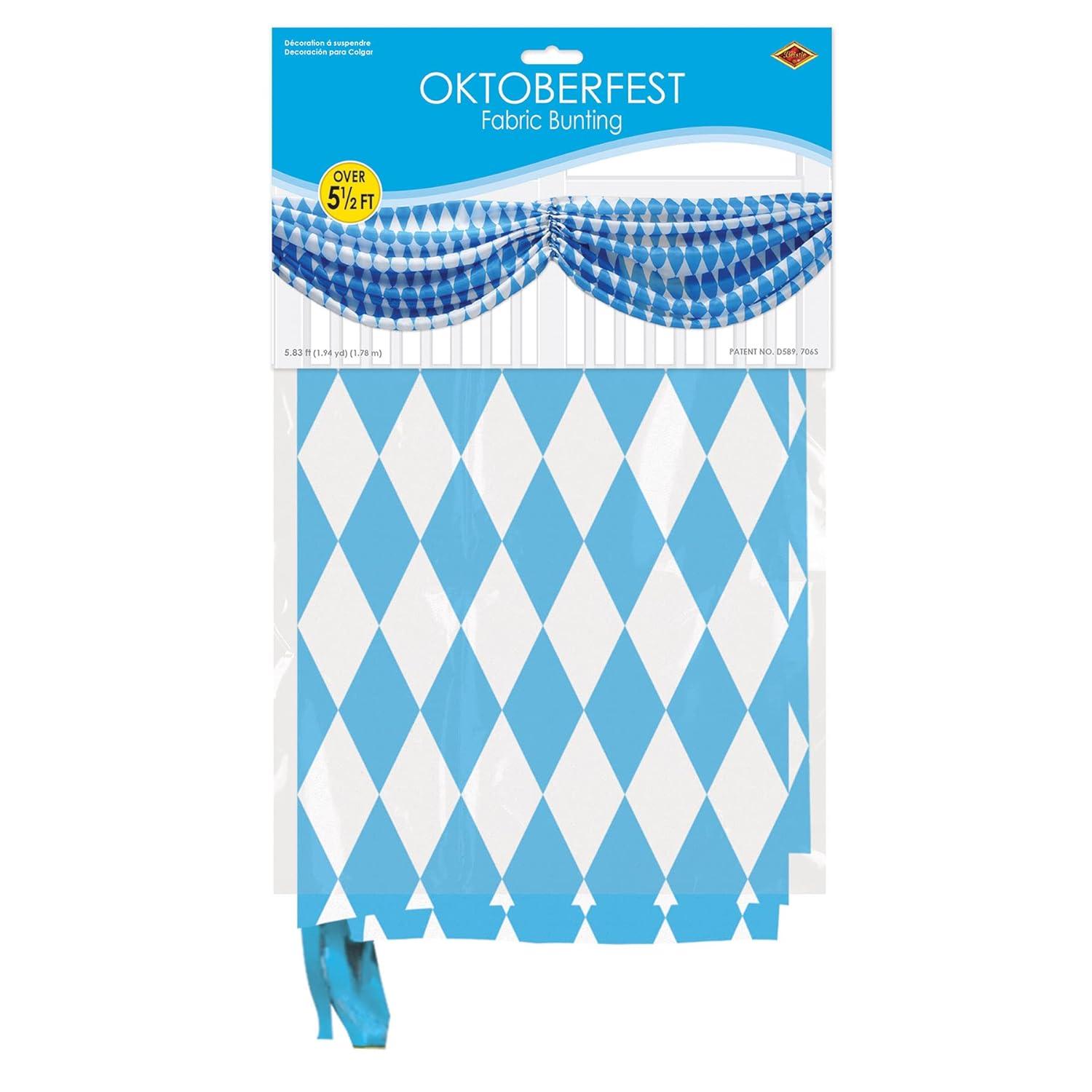 Beistle Oktoberfest Fabric Bunting