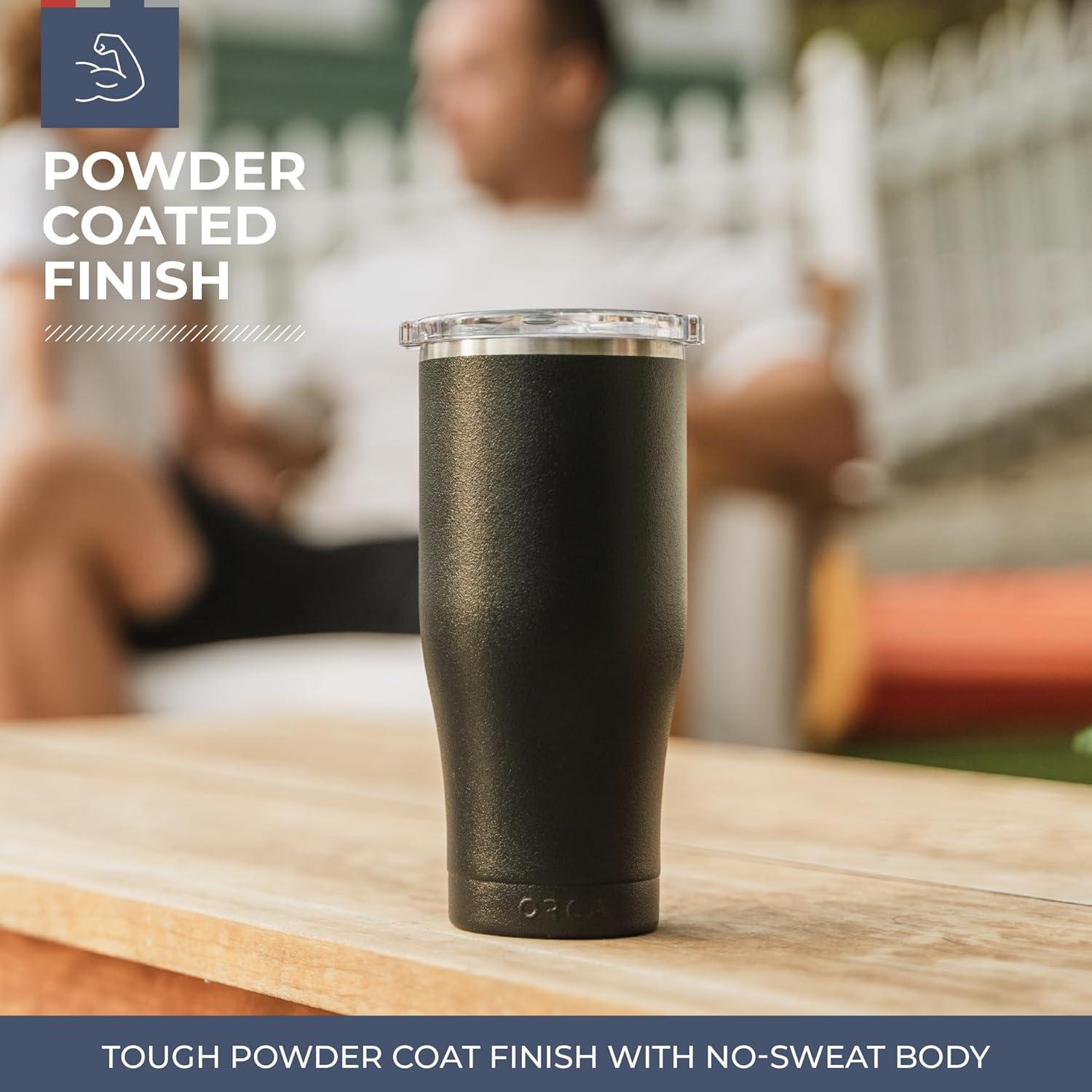 Seafoam Stainless Steel 16 Ounce Travel Tumbler