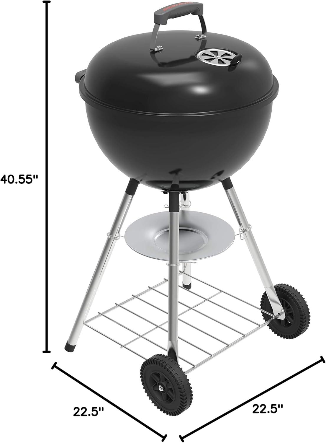 Megamaster 18.5" Charcoal Kettle Grill