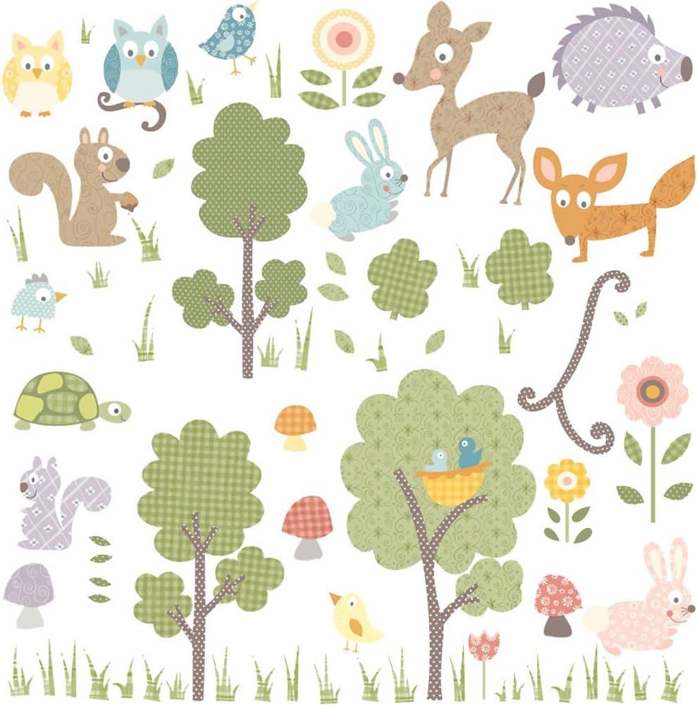 Woodland Animals Wall Decals