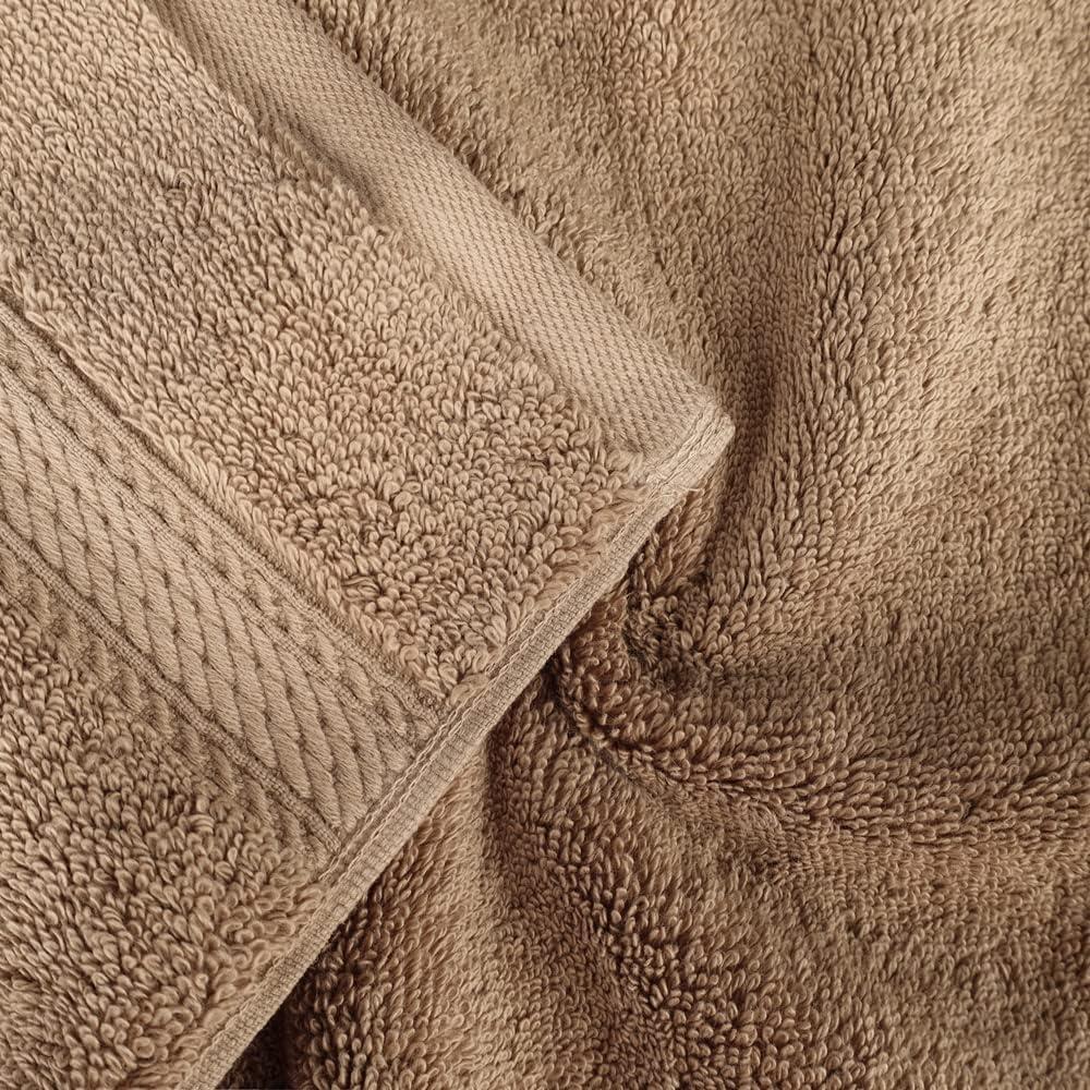 Latte Egyptian Cotton 3-Piece Towel Set