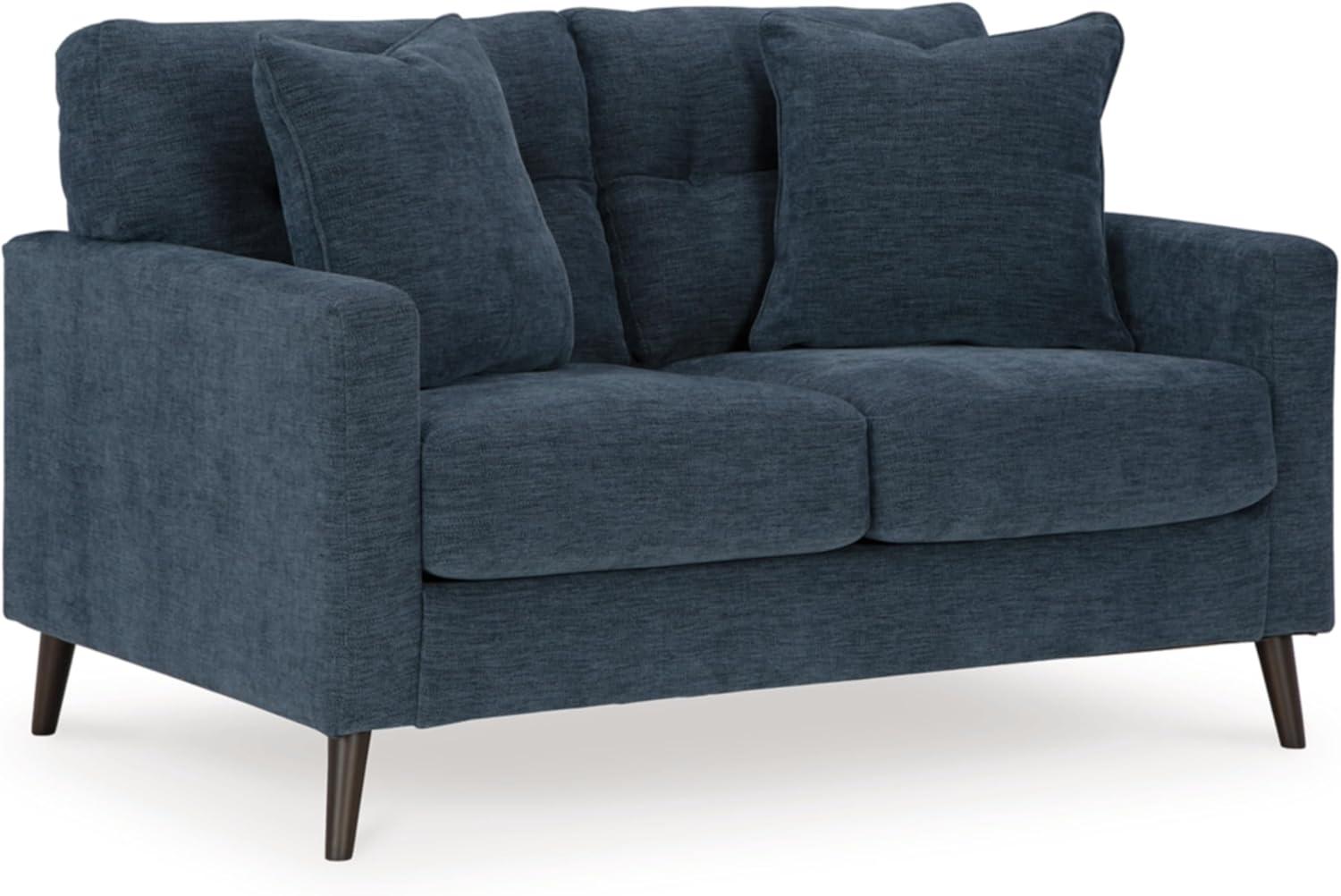 Ashley Furniture Bixler Navy Loveseat