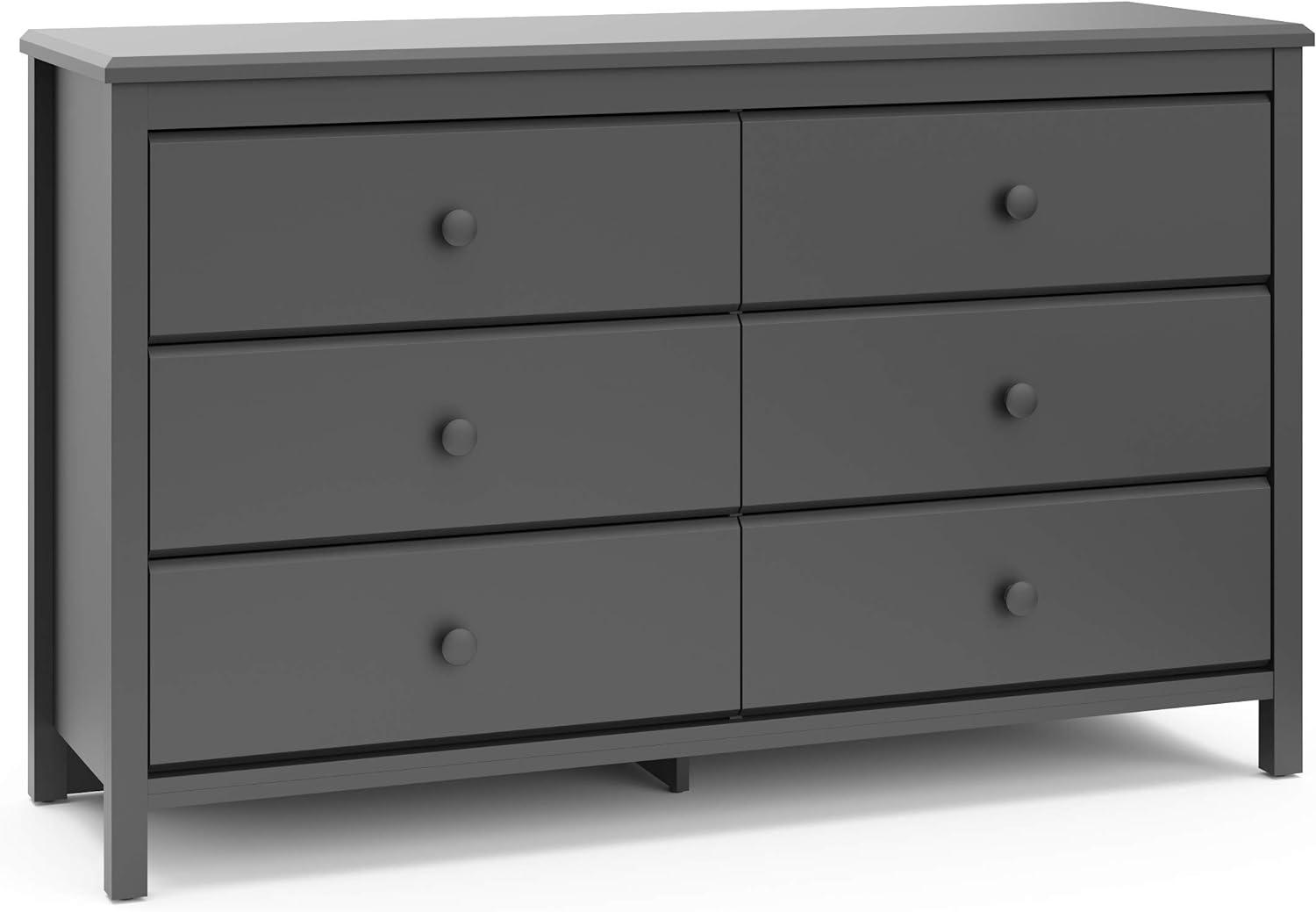 Alpine 6 Drawer Double Dresser