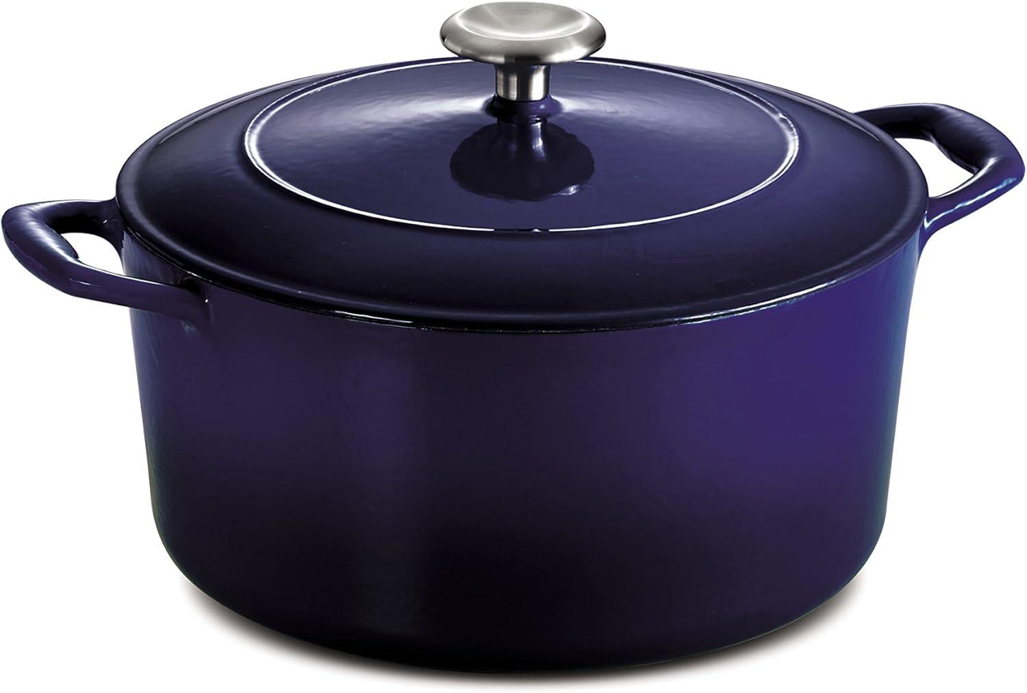 Tramontina Enameled Cast Iron Round Gourmet Dutch Oven