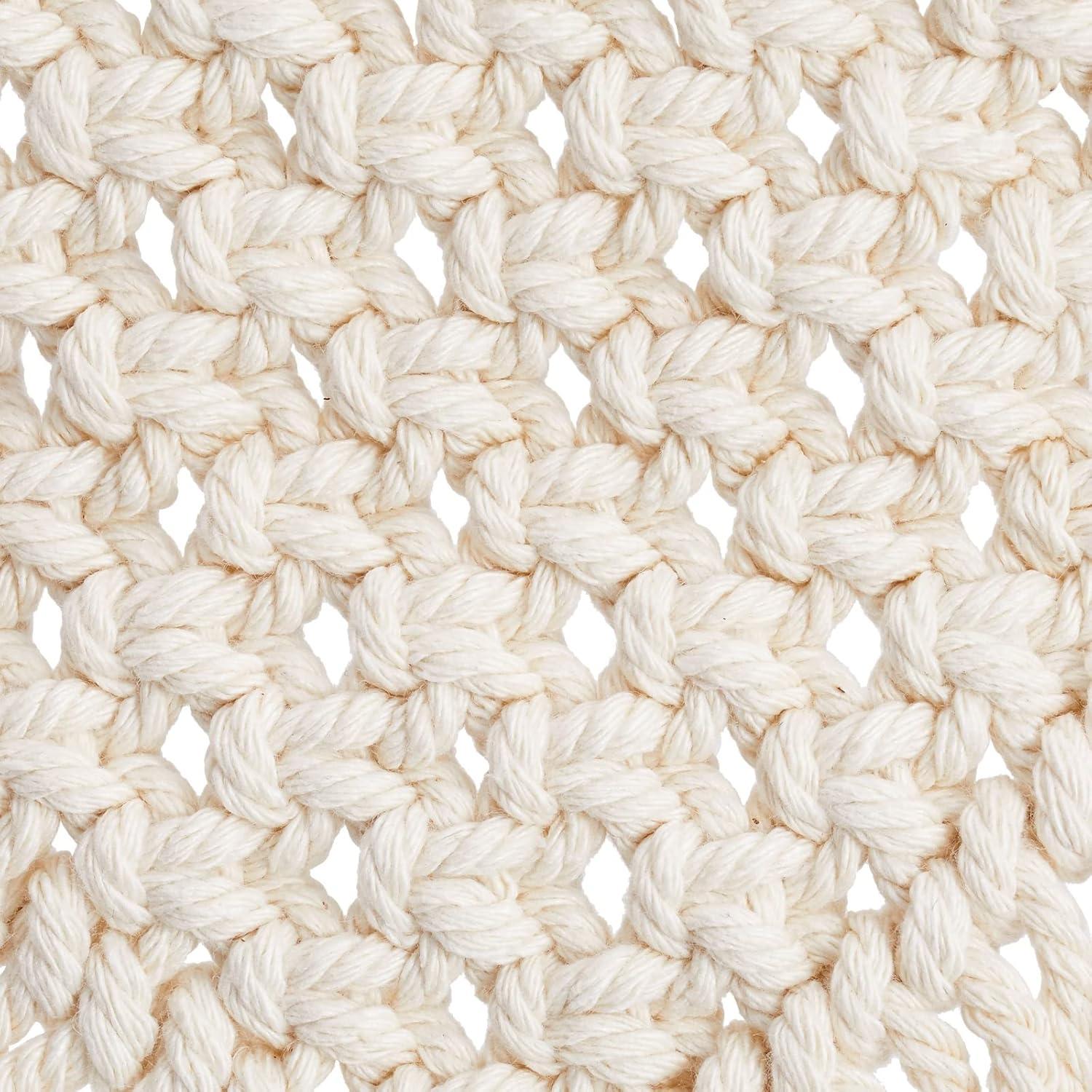 Okuna Outpost 2 Pack Boho Themed Woven Macrame Wall Art, Handing Décor for Home or Nursery, 15 x 10 in