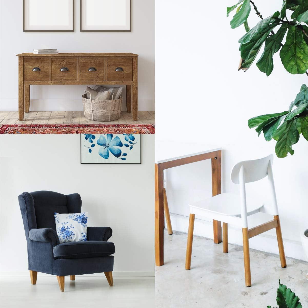 Chrome Heavy Duty Adjustable Furniture Leveling Feet Set of 12