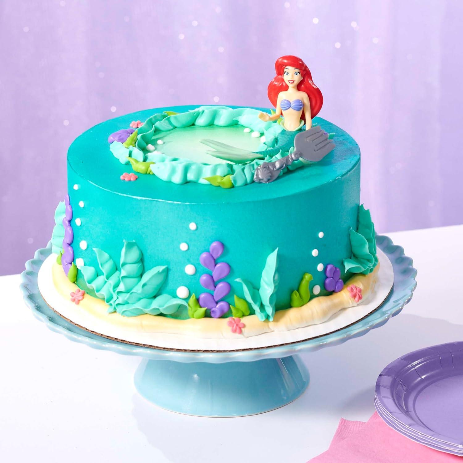 DecoSet® Disney Princess Ariel Colors of the Cake Topper - 2-Piece cake decoration