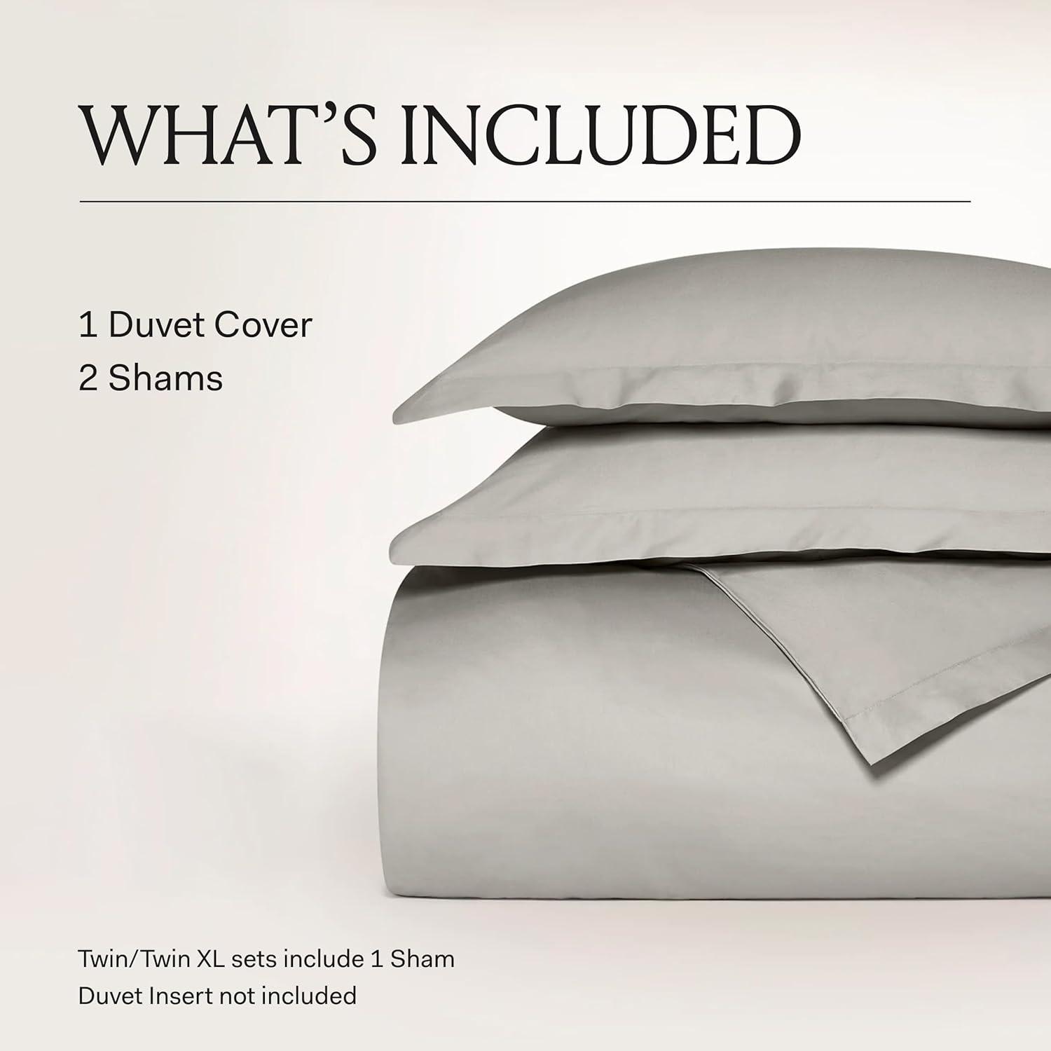 Boll & Branch Signature Hemmed Duvet Set & Reviews | Perigold
