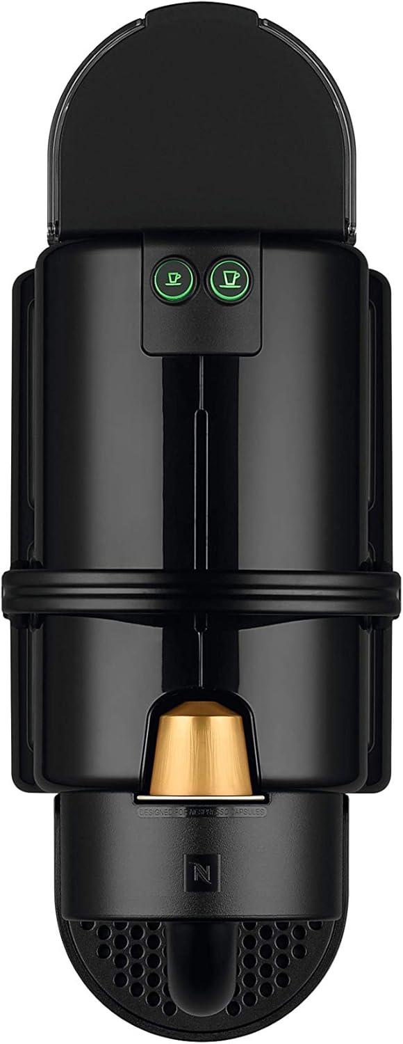 Compact Black Automatic Nespresso Pod Espresso Machine