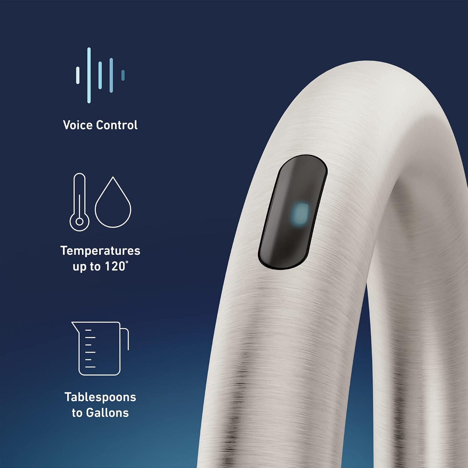 Moen STo Smart Touchless Single Handle Kitchen Faucet with Wave and Accessories S72308EVSRS