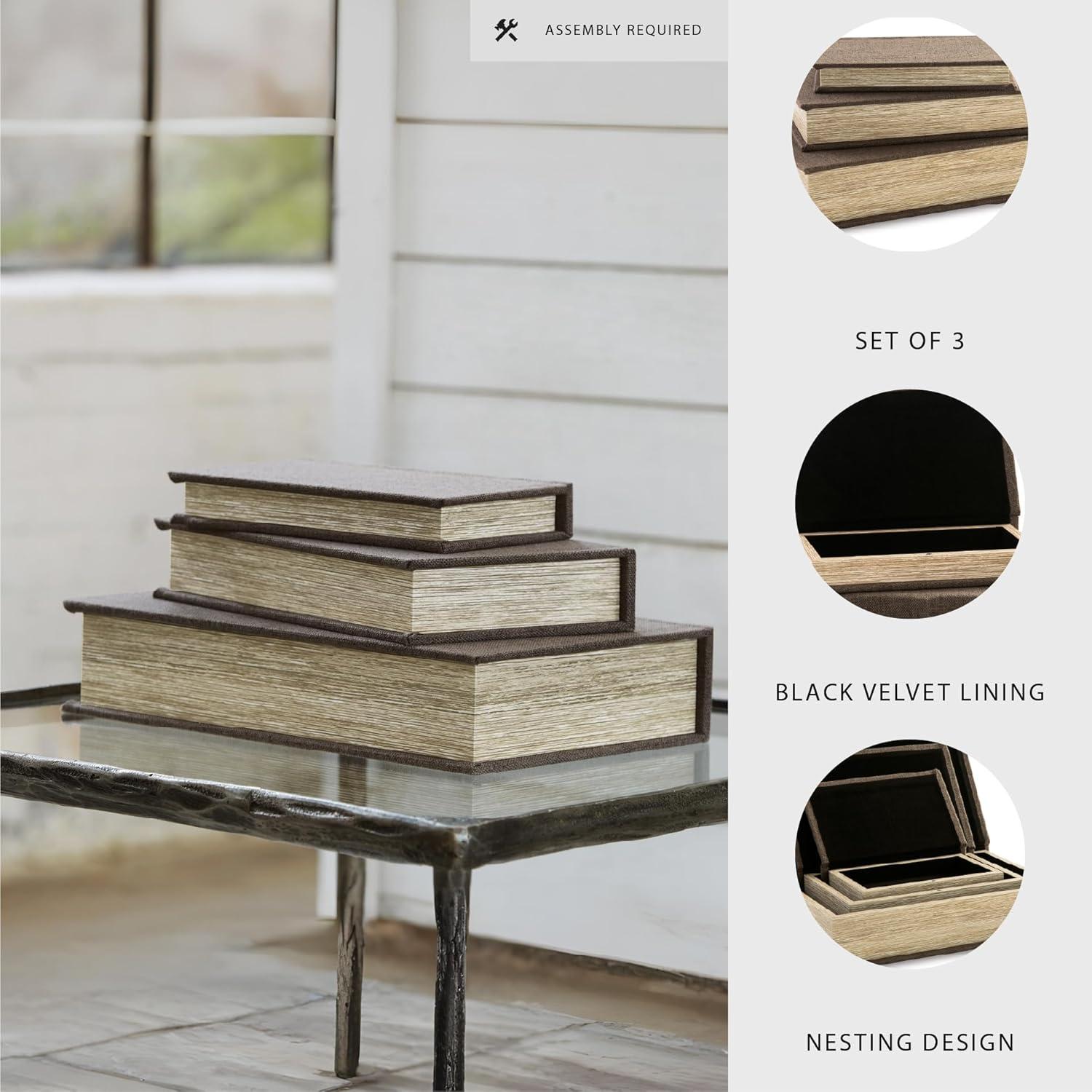 Signature Design by Ashley Casual Jolina Box (Set of 3) Brown