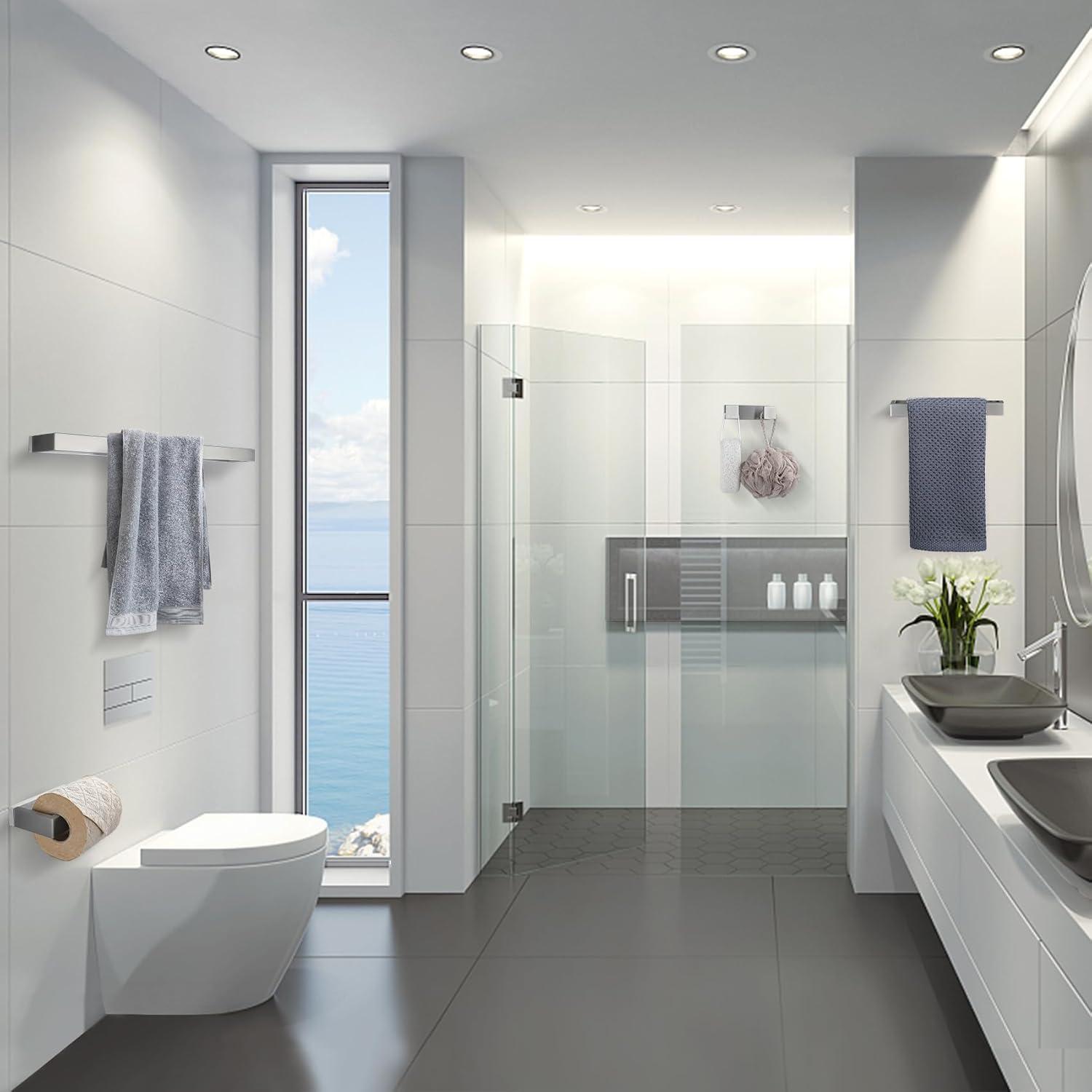 4 - Piece Bathroom Hardware Set