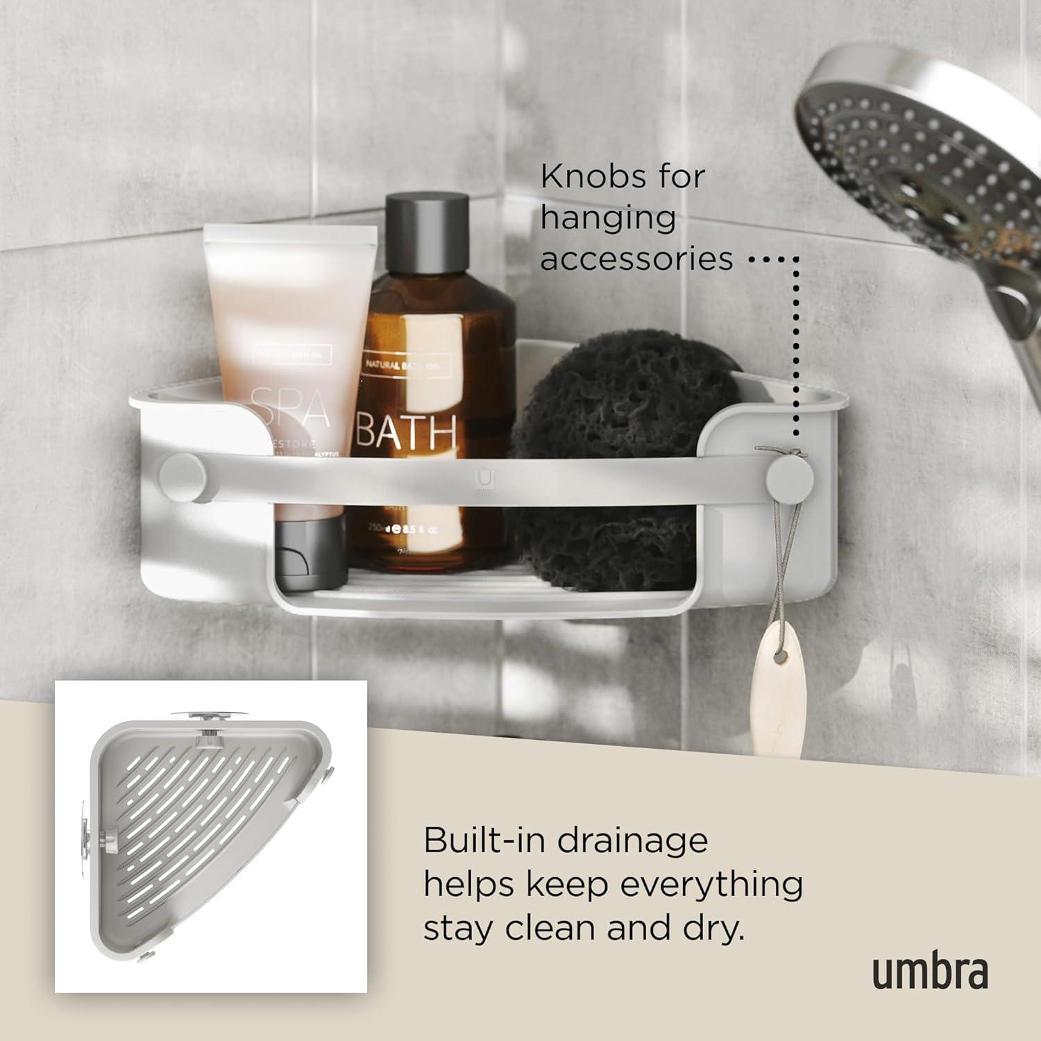 Umbra Flex Adhesive Adhesive Shower Basket