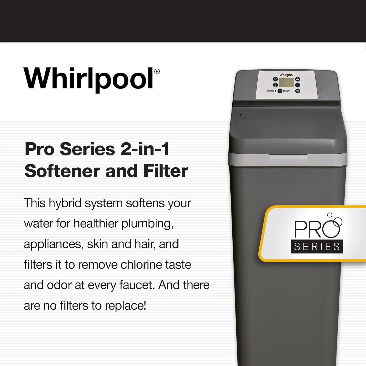 Whirlpool Pro Series 31000 -Grain Water softener/conditioner/filtration system