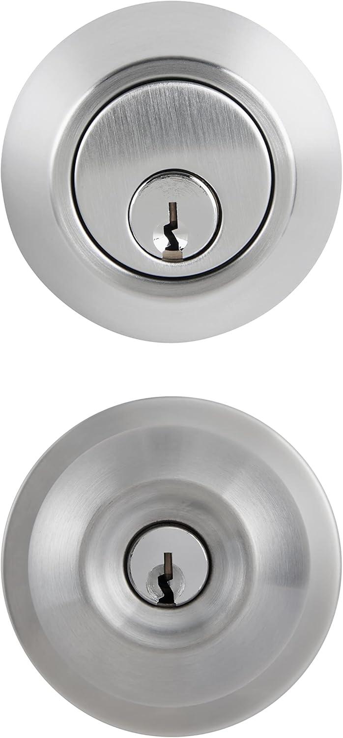 Brinks Commercial 5035104 2 in. ANSI Grade 2 Knob & Deadbolt Set