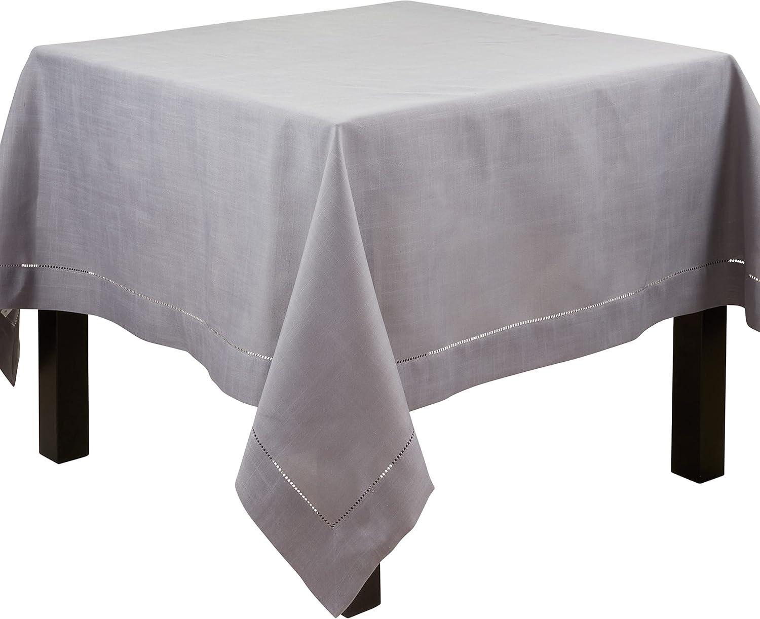 Rochester Collection Solid Color Square Tablecloth