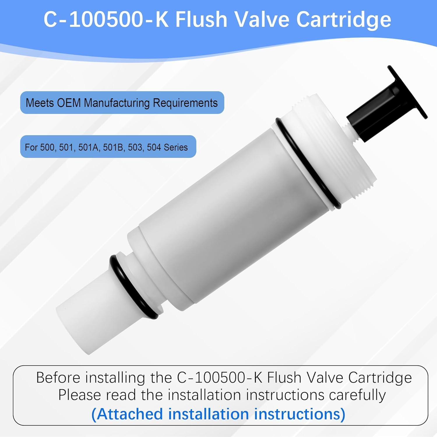 Flushmate Flush Valve Cartridge,Flushmate C-100500-KIT