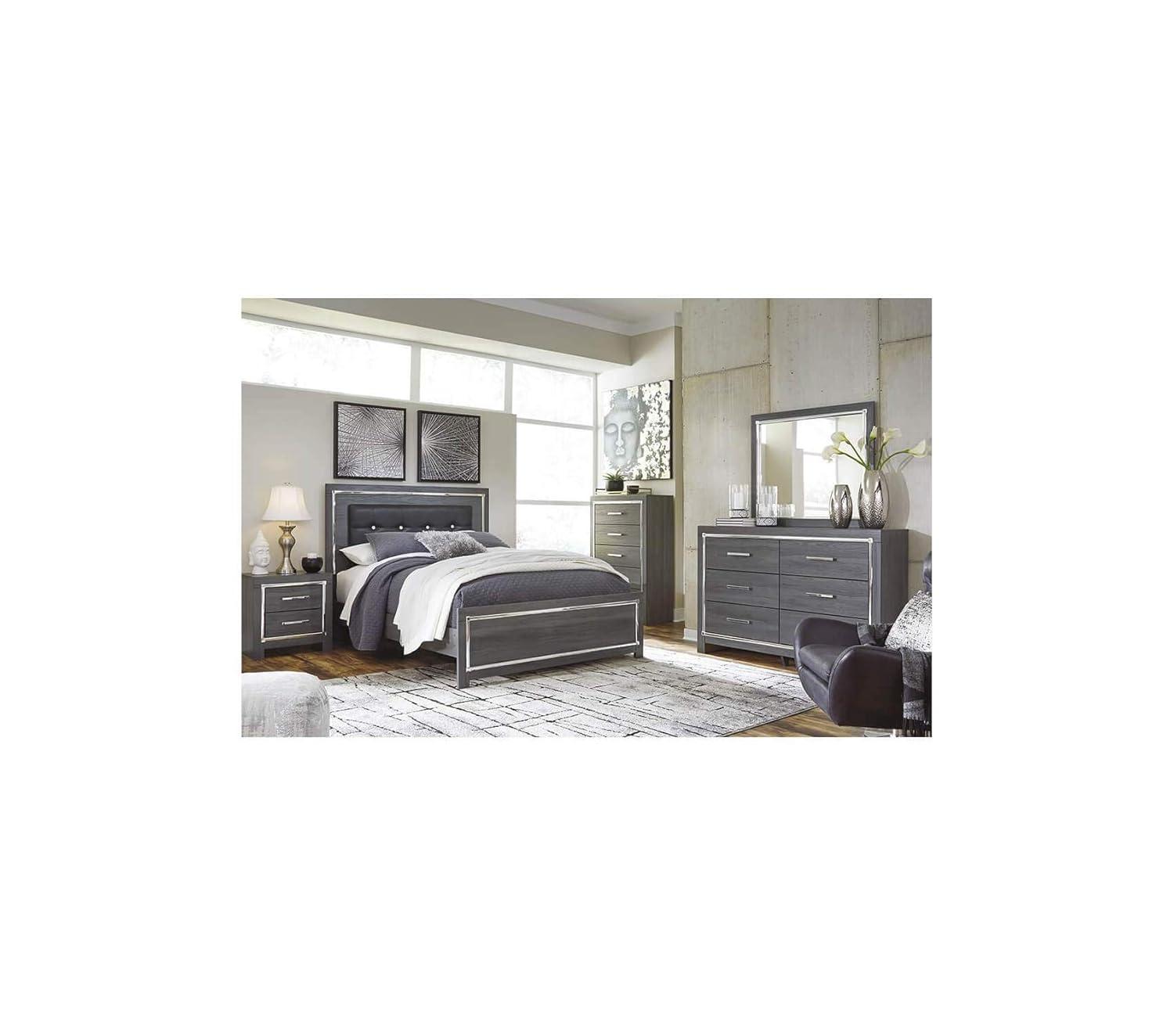 Layeska 60.5'' W 6 - Drawer Dresser with Mirror