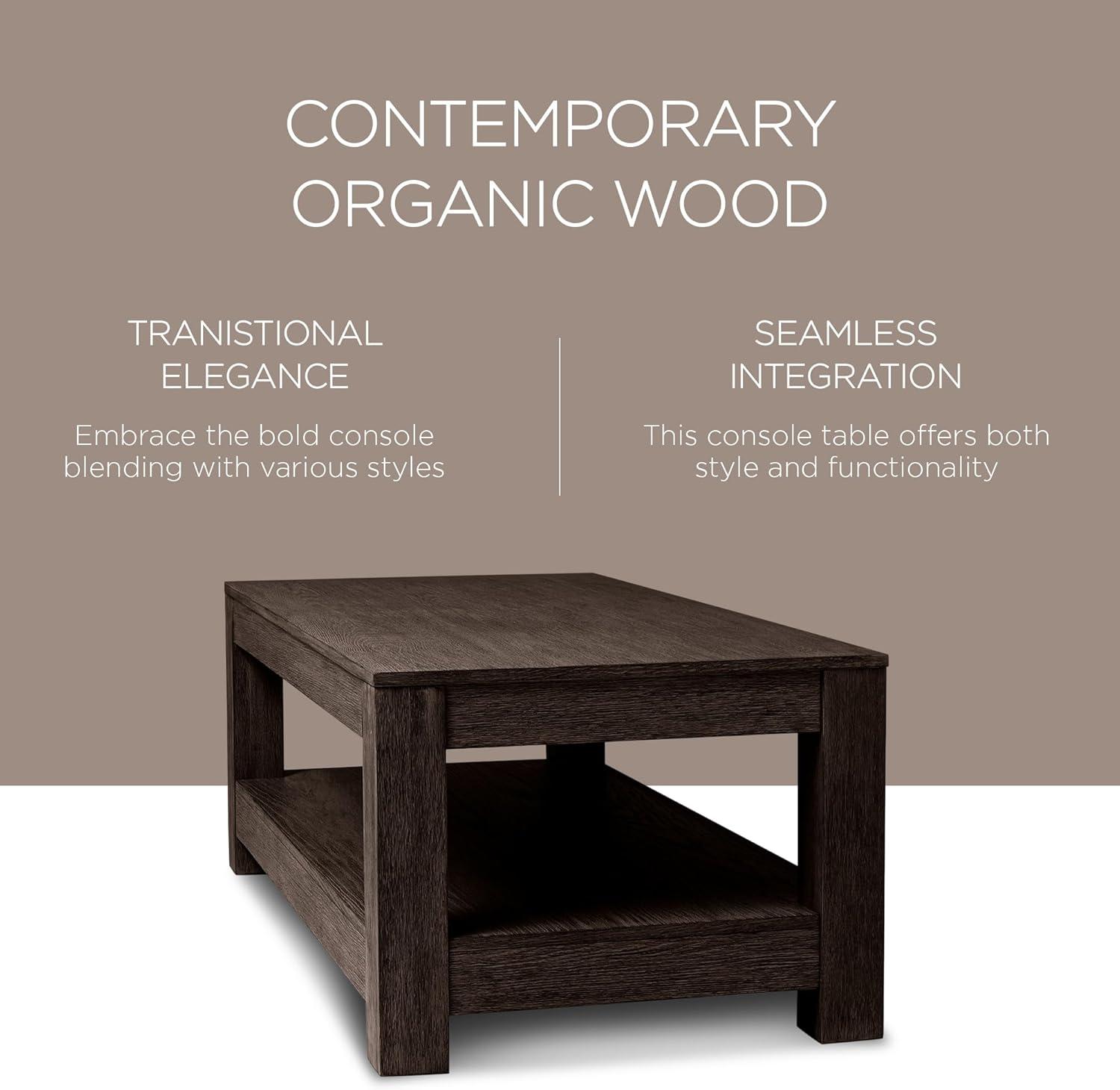 Maven Lane Paulo Wooden Coffee Table