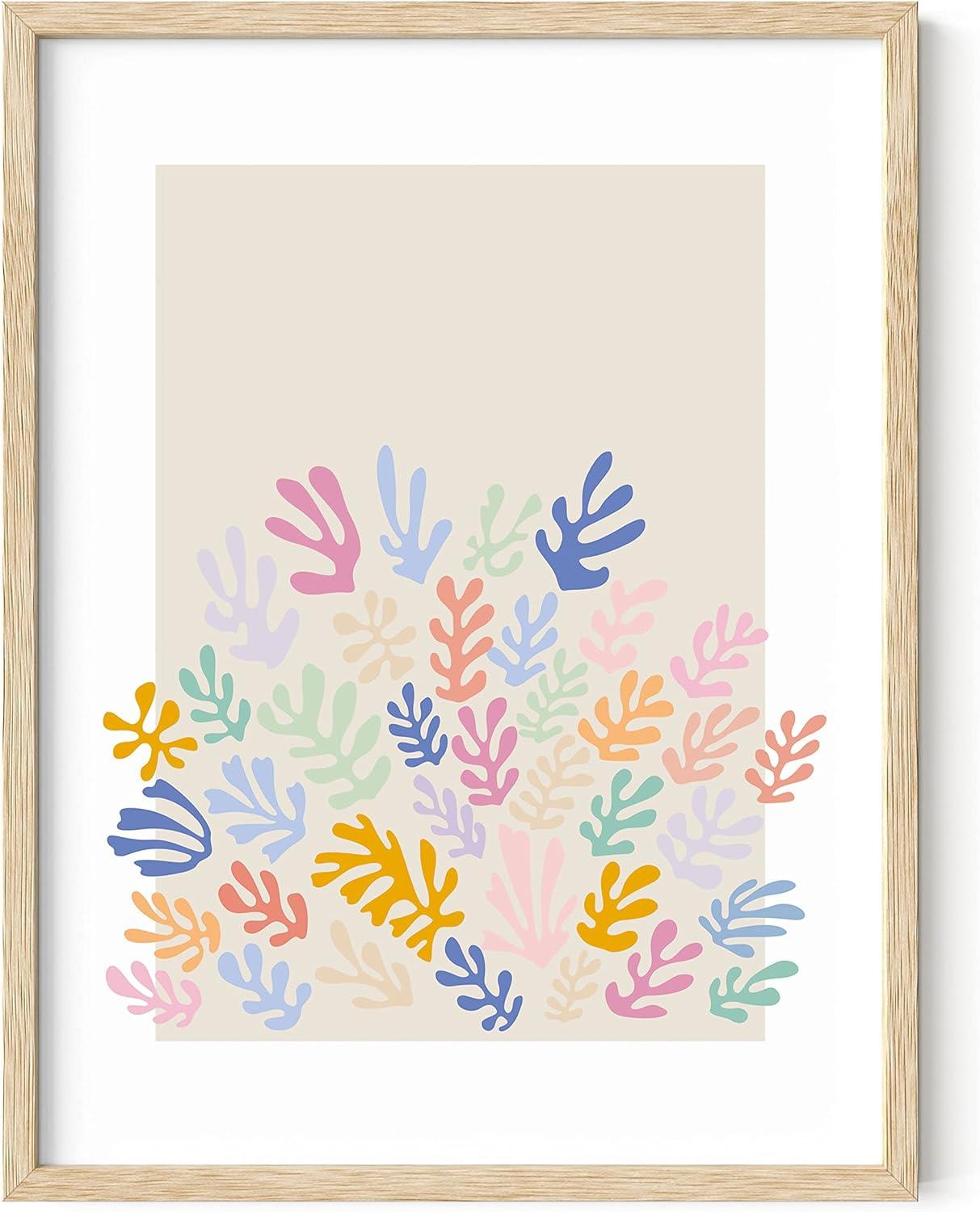 HAUS AND HUES Matisse Wall Art Exhibition Poster, Matisse Poster, Henri Matisse Prints, Danish Pastel Posters, Danish Pastel Wall Decor, Mattise Art, Mattise Print Aesthetic Poster (Unframed, 12x16)