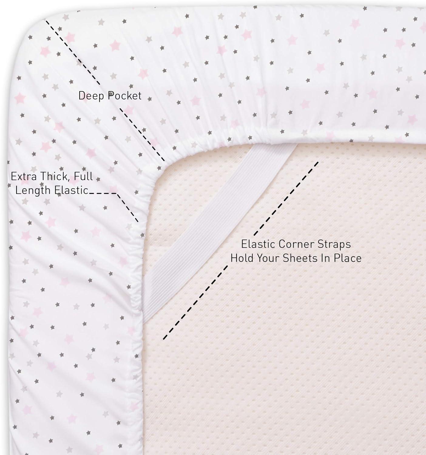 Stars Microfiber Kids' Sheet Set By Sweet Home Collection®