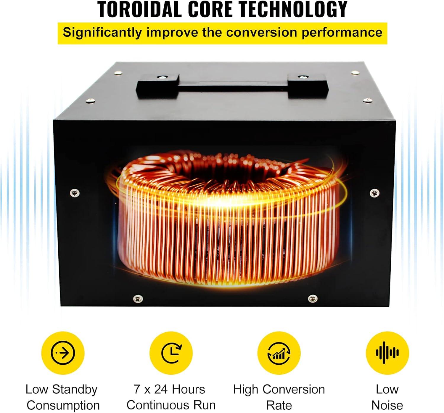 Voltage Converter Transformer, Heavy Duty Step Up/Down Transformer