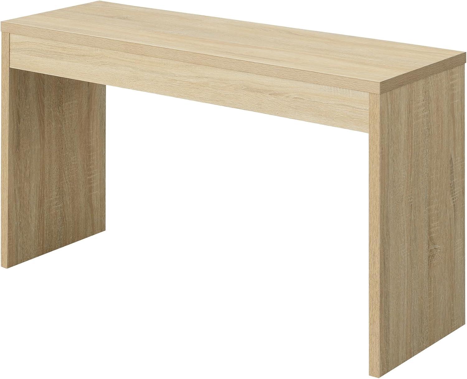 Convenience Concepts Northfield Hall Console in Weathered White Wood Finish