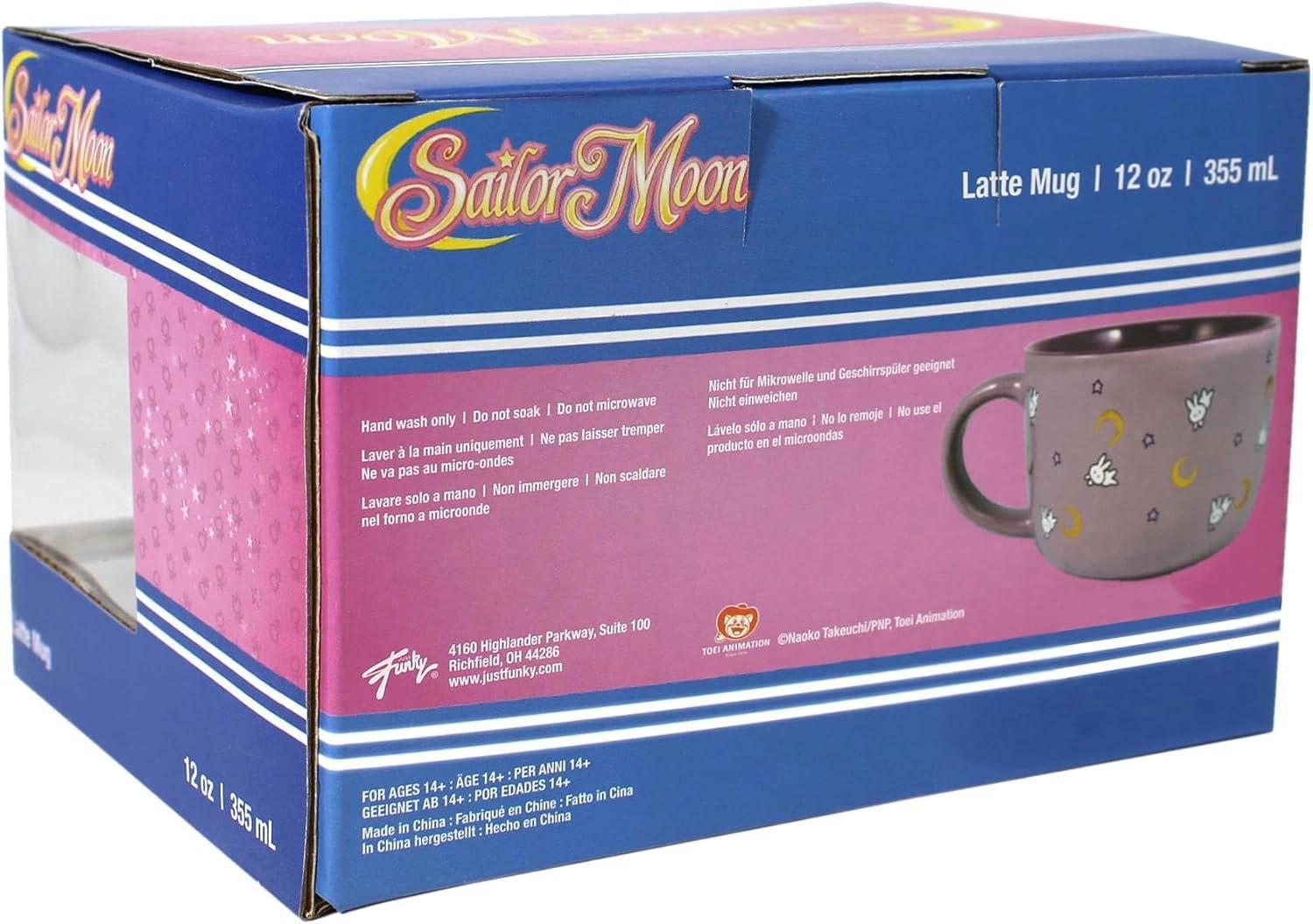 Just Funky Sailor Moon Usagi 12oz Ceramic Latte Mug