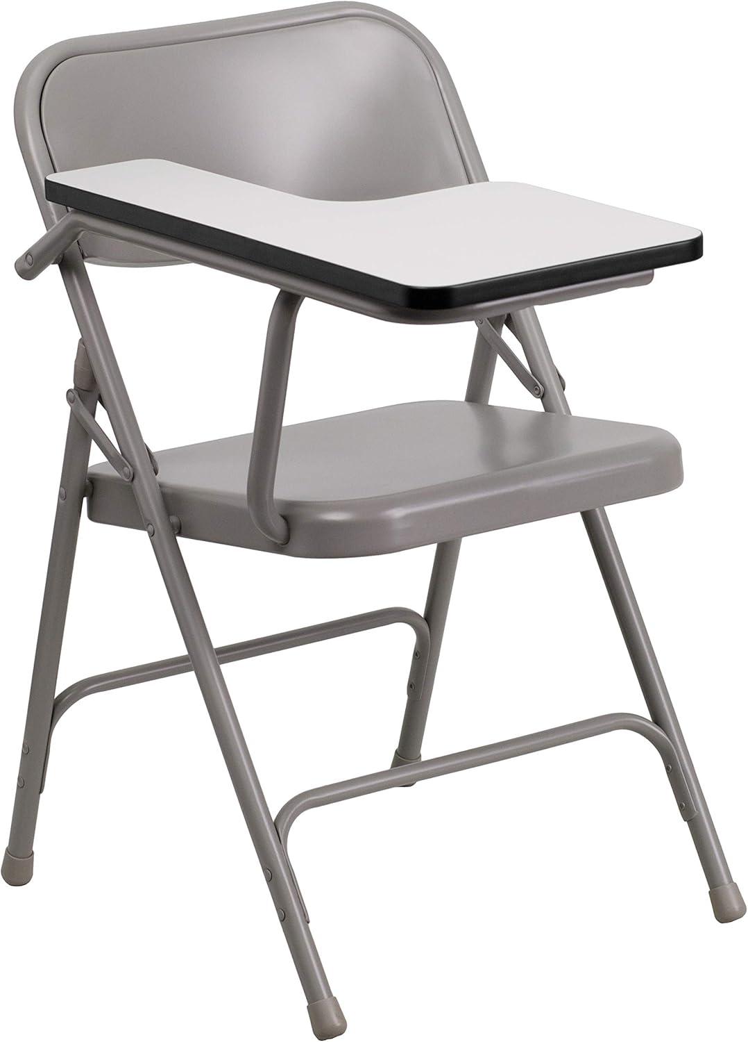 Mission Steel Folding Chair with Right Handed Tablet Arm - Event Chair