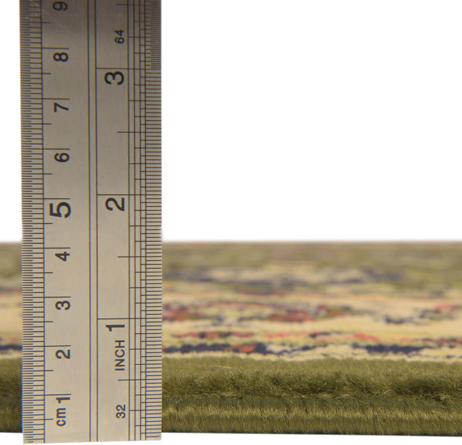 Unique Loom 2' 2 x 8' 2 Sialk Hill Washington Black Area Rug