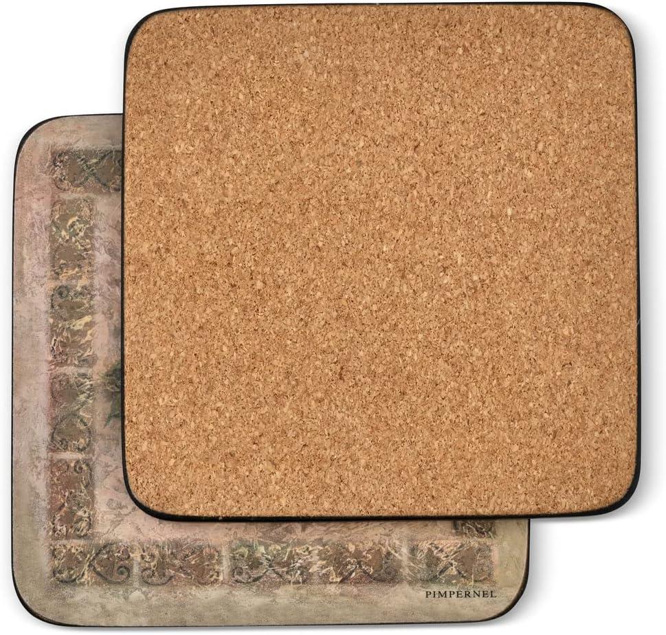 Pimpernel Pimpernel Tuscan Palette Coasters 4"X 4" (Set of 6)