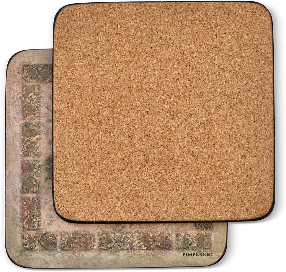 Pimpernel Tuscan Palette Coasters 4"X 4"