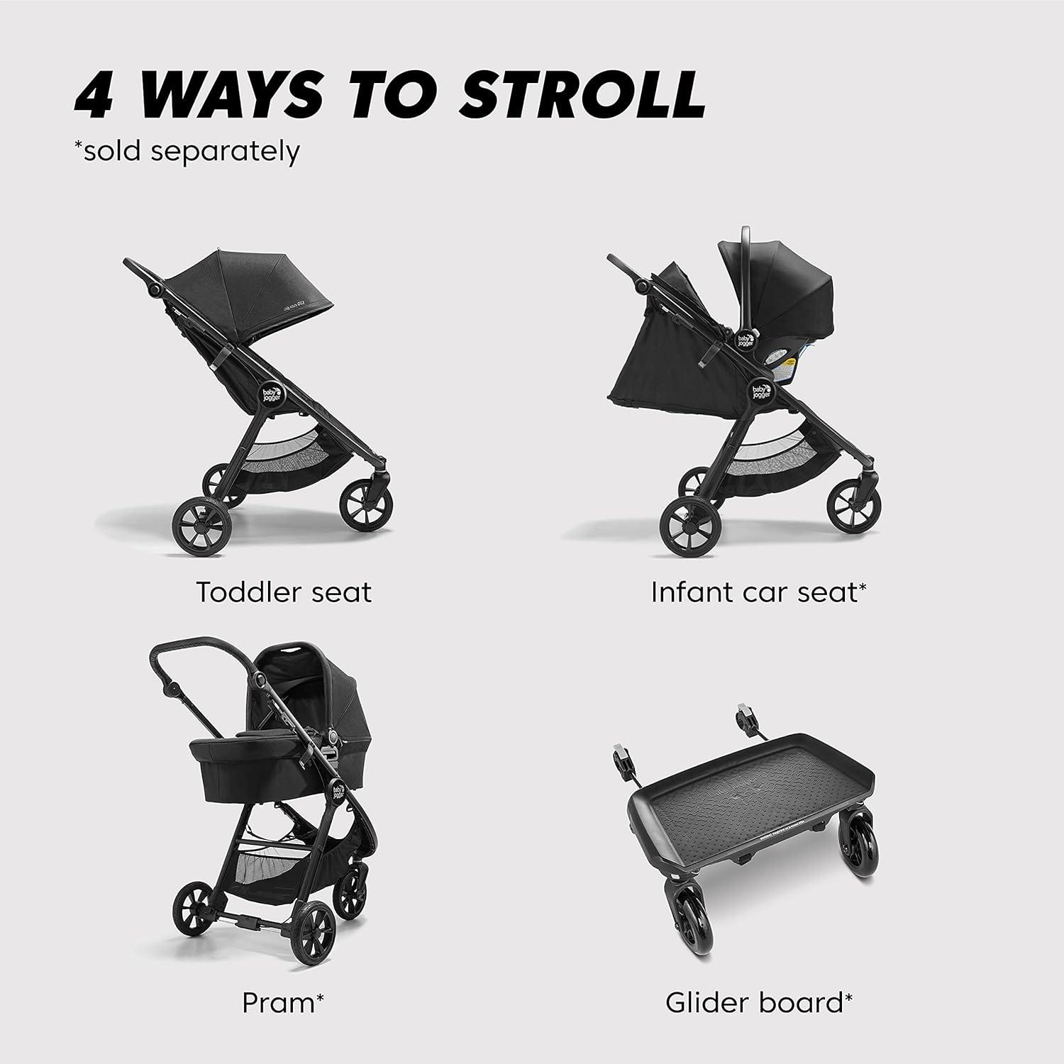Baby Jogger City Mini GT2 Single Stroller - Opulent Black