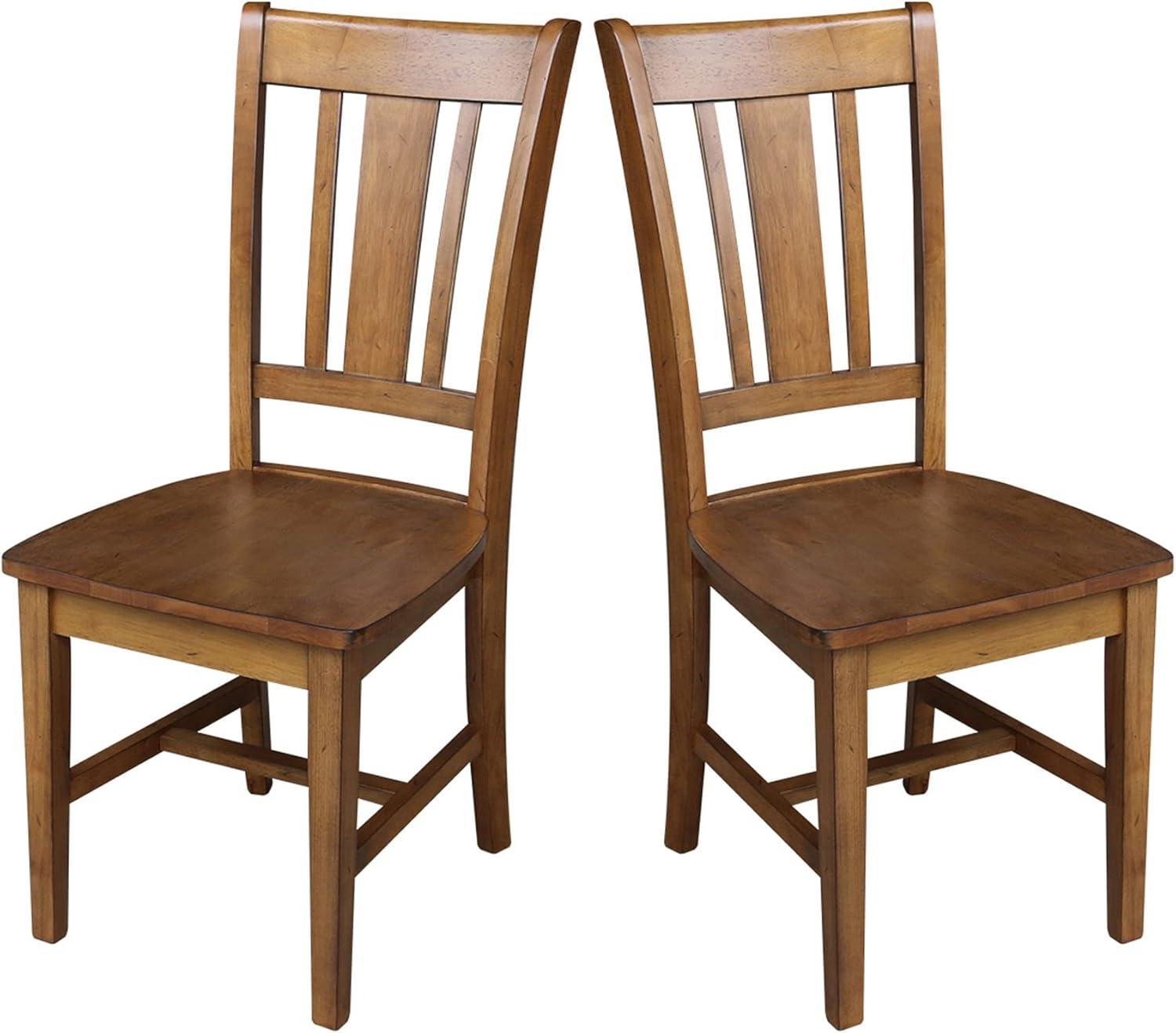 Set of 2 San Remo Splatback Chairs - International Concepts