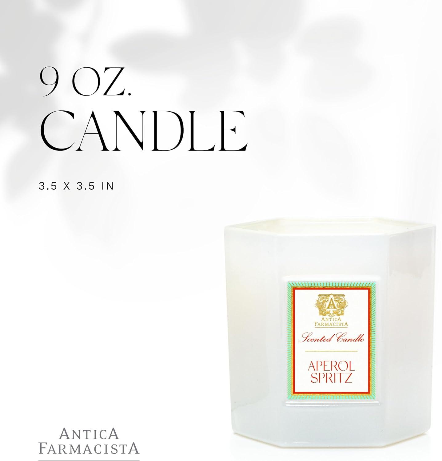 White Hexagonal Soy Scented Candle with 60-Hour Burn Time