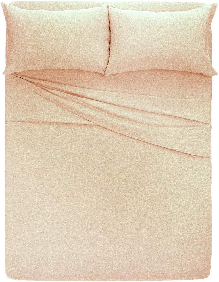 Royale Linens SoftTees Jersey Knit Cotton Blend Jersey Knit Sheet Set