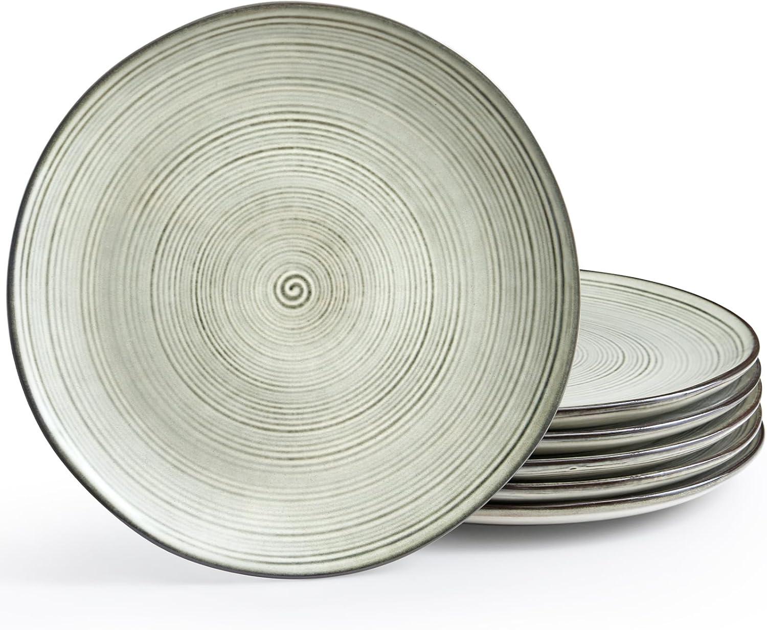 Fairdale 6 Piece 10.51'' Stoneware Dinner Plate Set