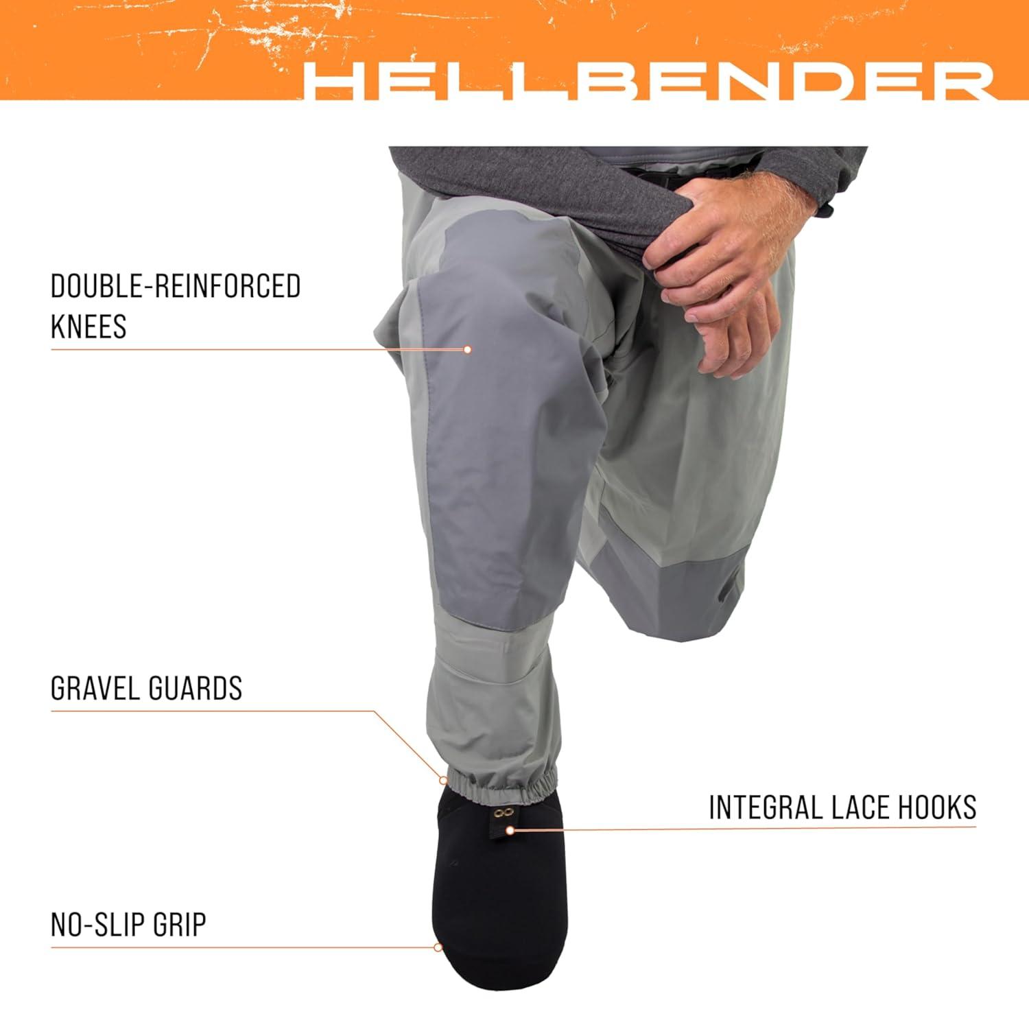 Frogg Toggs Men's Hellbender Stockingfoot Chest Wader | Slate / Gray | Size MD
