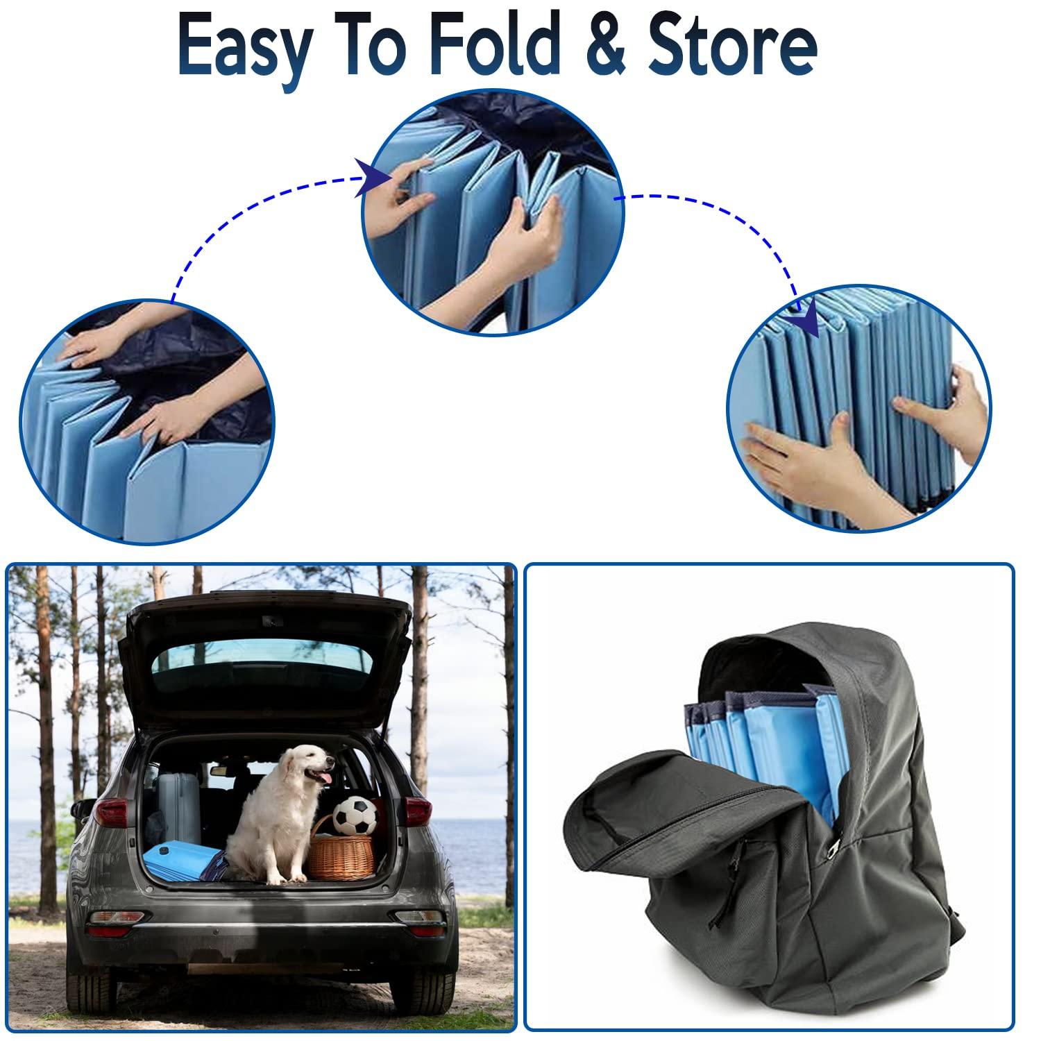 Zone Tech Plastic Round Pet Pool 12'' H x 38'' W x 12'' L