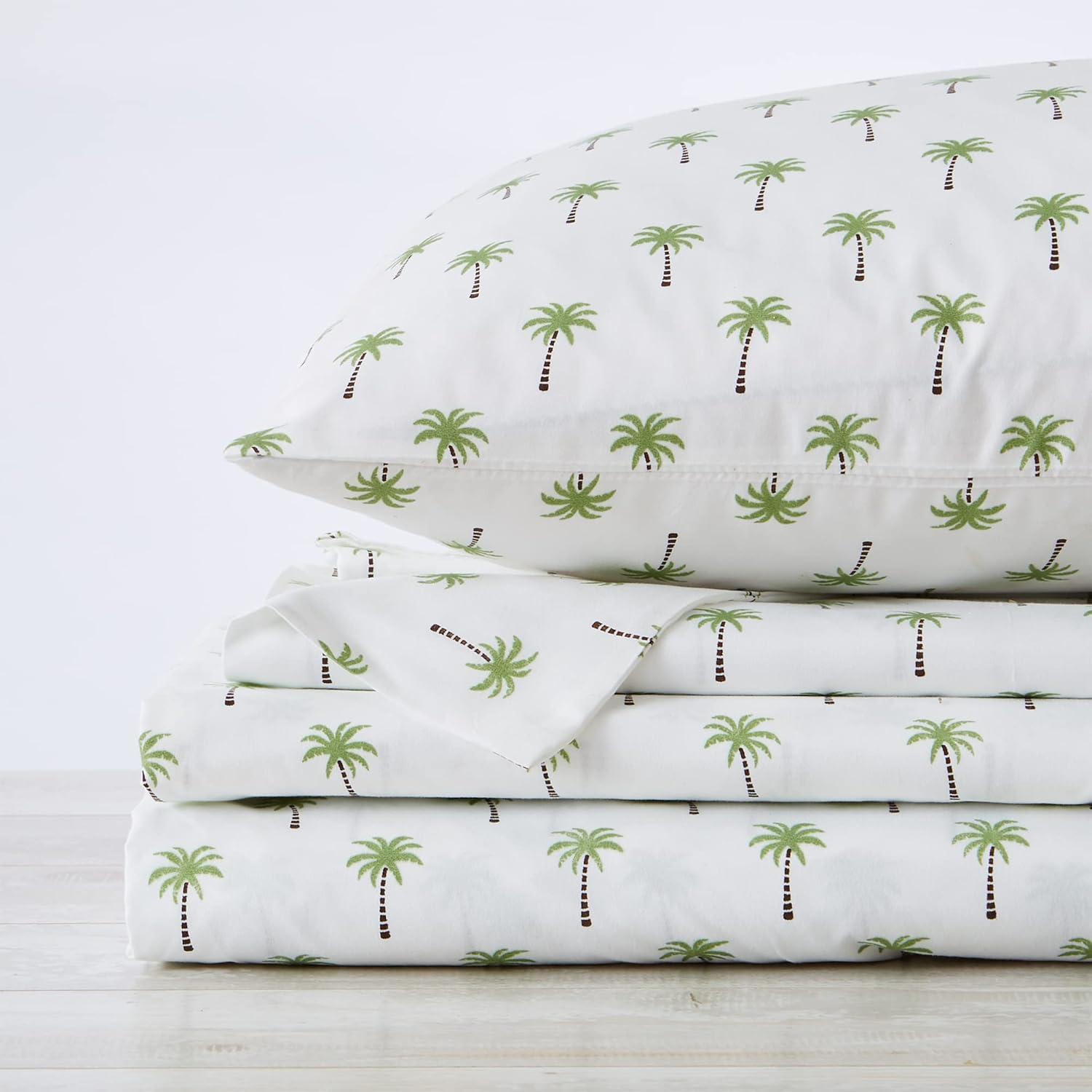 FreshFolds Ultra Soft Coastal Printed Microfiber Sheet Set