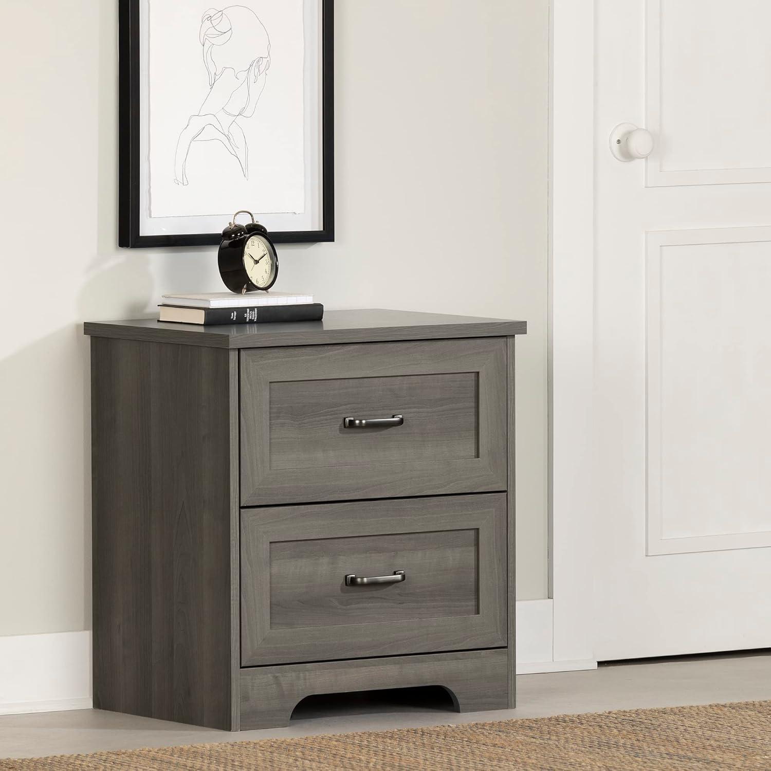 Prairie 2-Drawer Nightstand